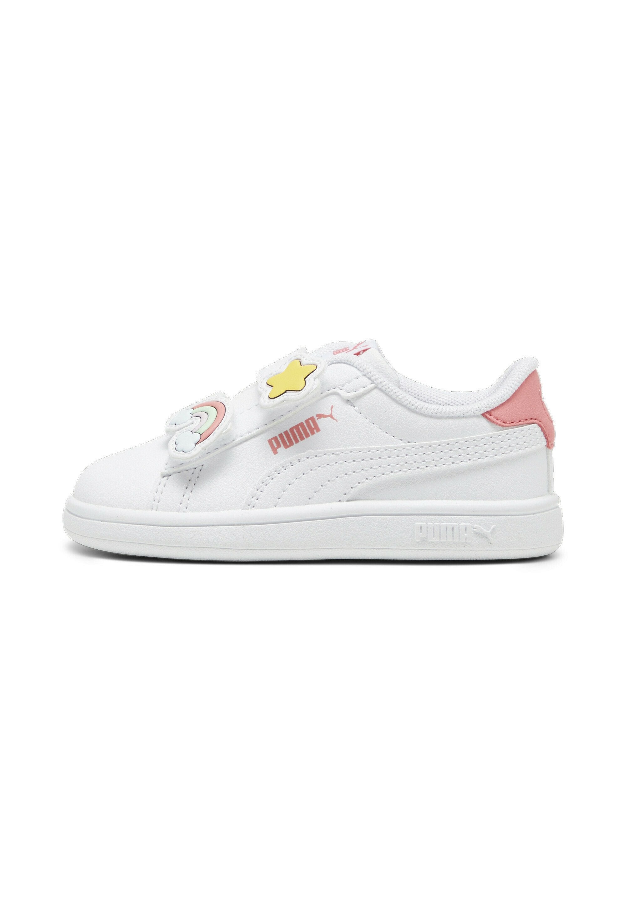 SMASH - Baby shoes - white-passionfruit