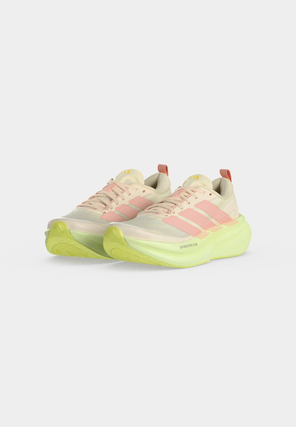 SUPERNOVA GLIDE W - Road running shoes - white/vapour pink/ivory