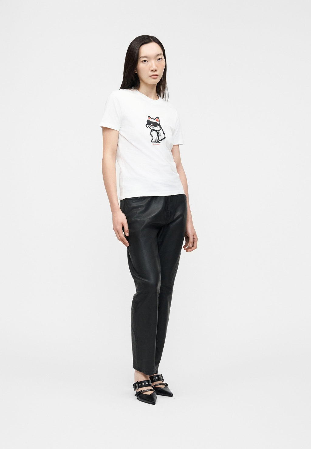 IKON CHOUPETTE - Print T-shirt - white