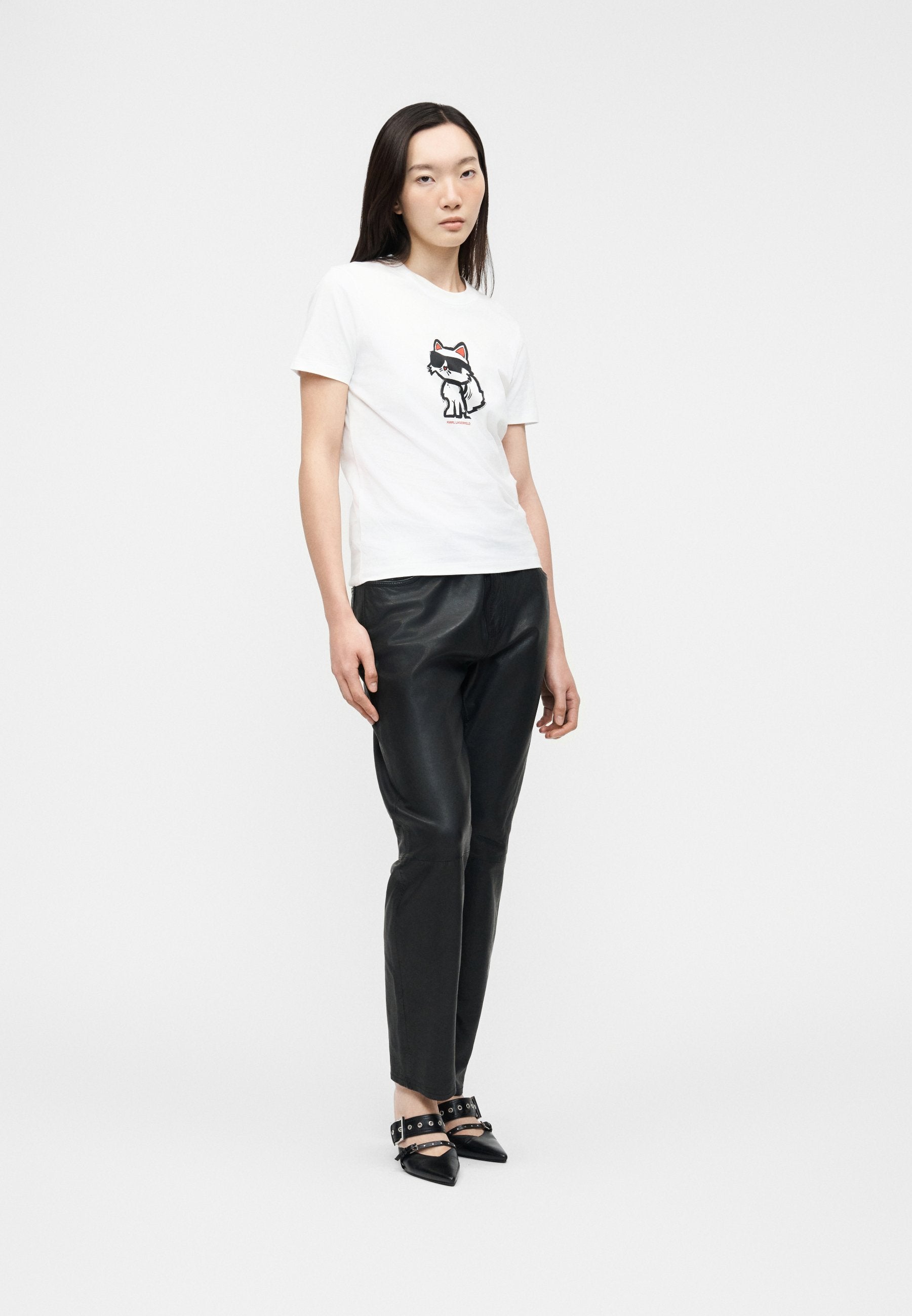 IKON CHOUPETTE - Print T-shirt - white