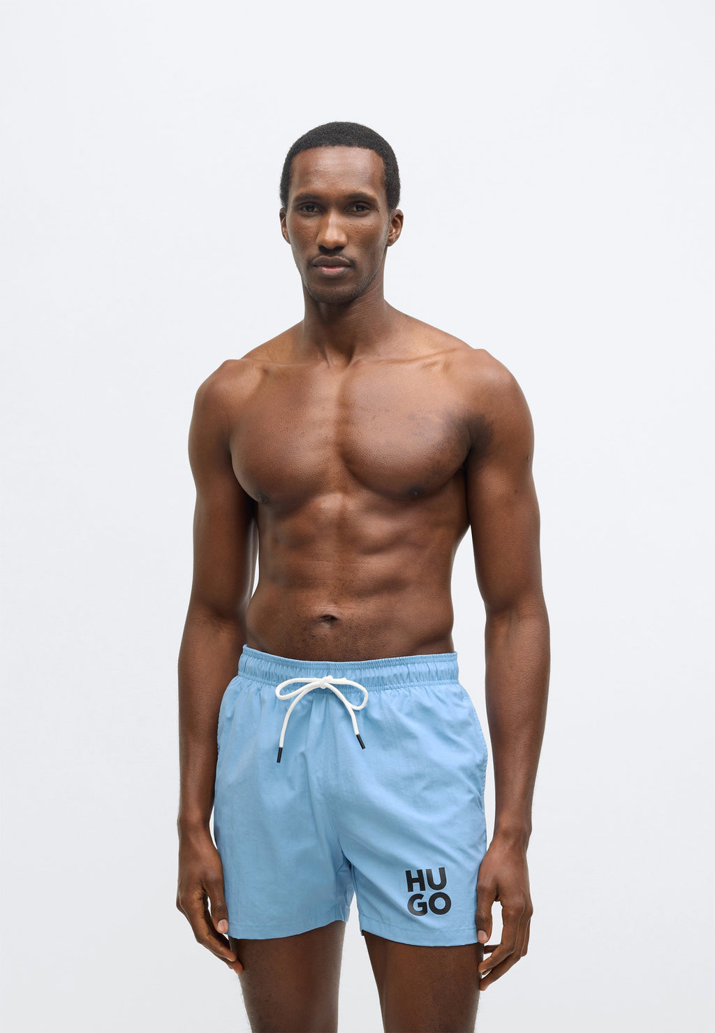 PAOLO - Swimming shorts - light pastel blue