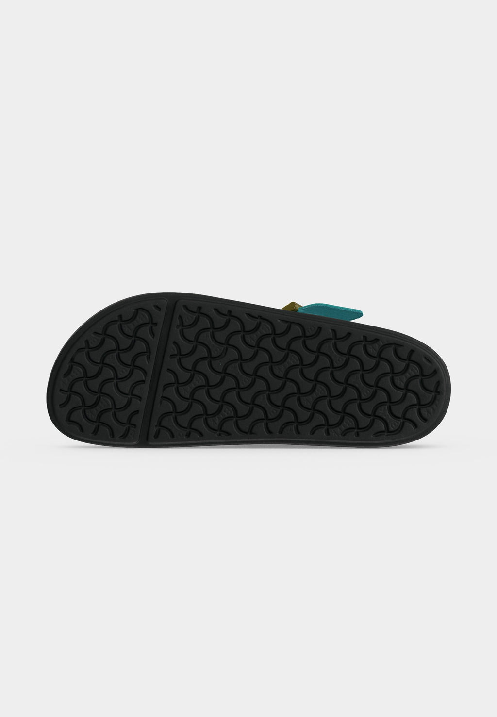 GIZEH LENA HEX CUPSOLES NARROW - Sandales à entre-doigts - bleu sarcelle foncé