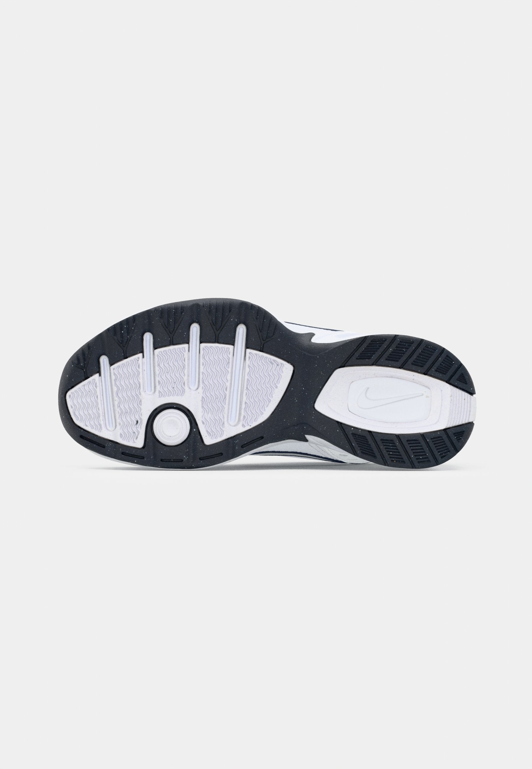 AIR MONARCH IV - Training shoe - white/metallic silver-coloured/midnight navy