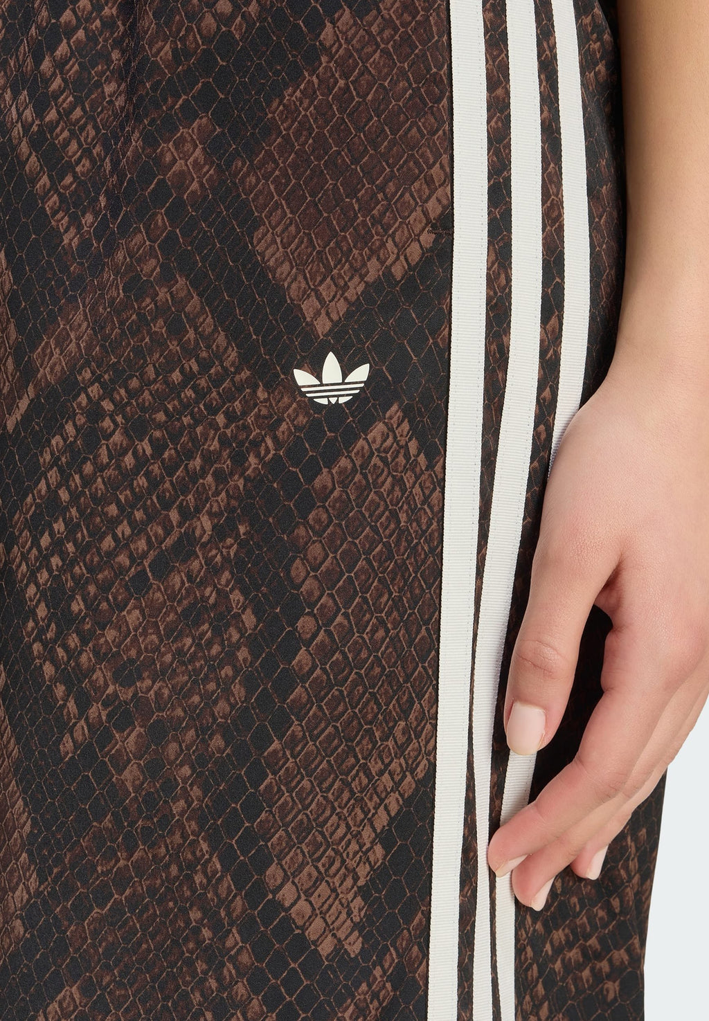 STN WL PANTS - Tracksuit bottoms - earth strata aurora coffee