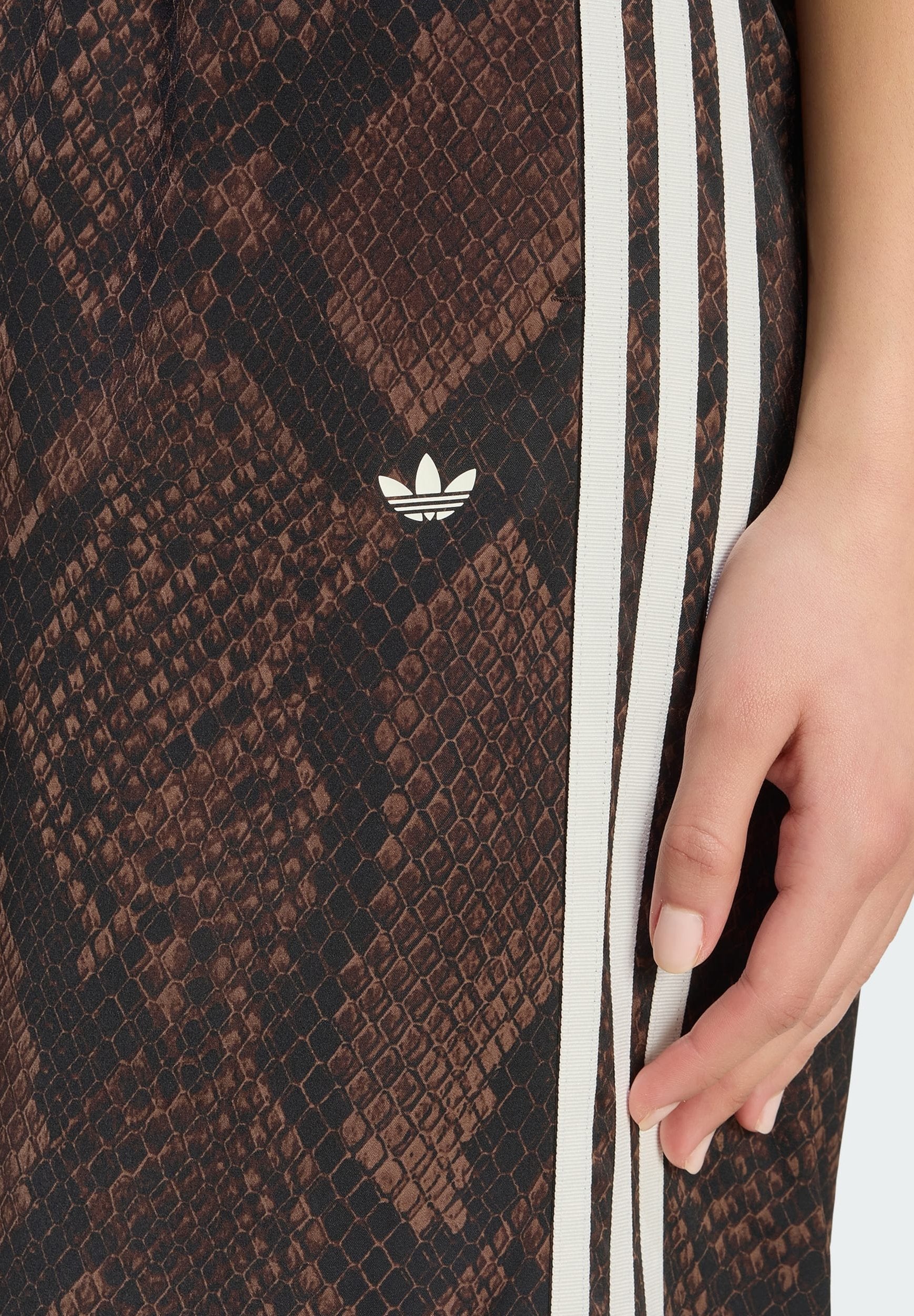STN WL PANTS - Tracksuit bottoms - earth strata aurora coffee