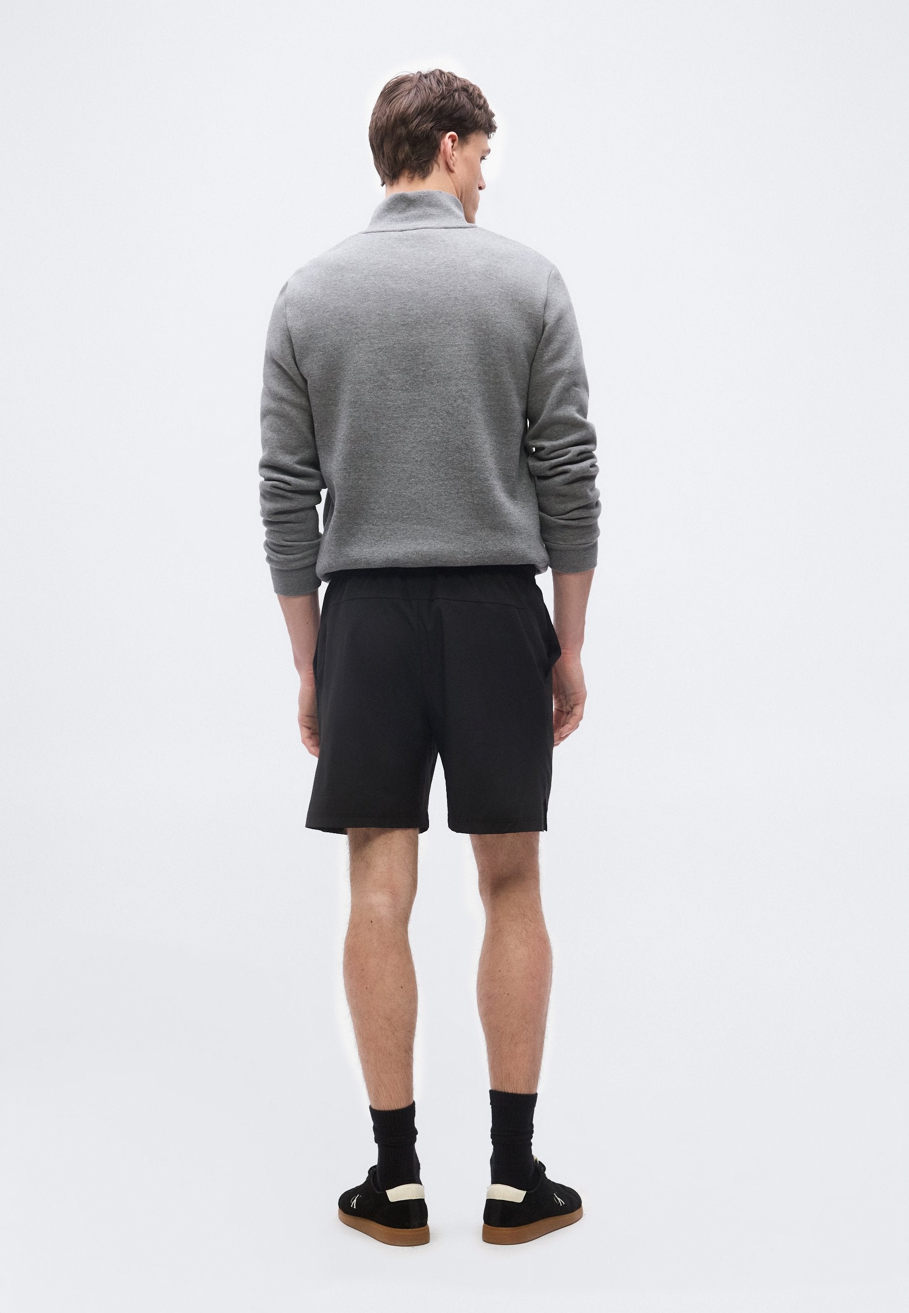 ICON SPORT - Tracksuit bottoms - black