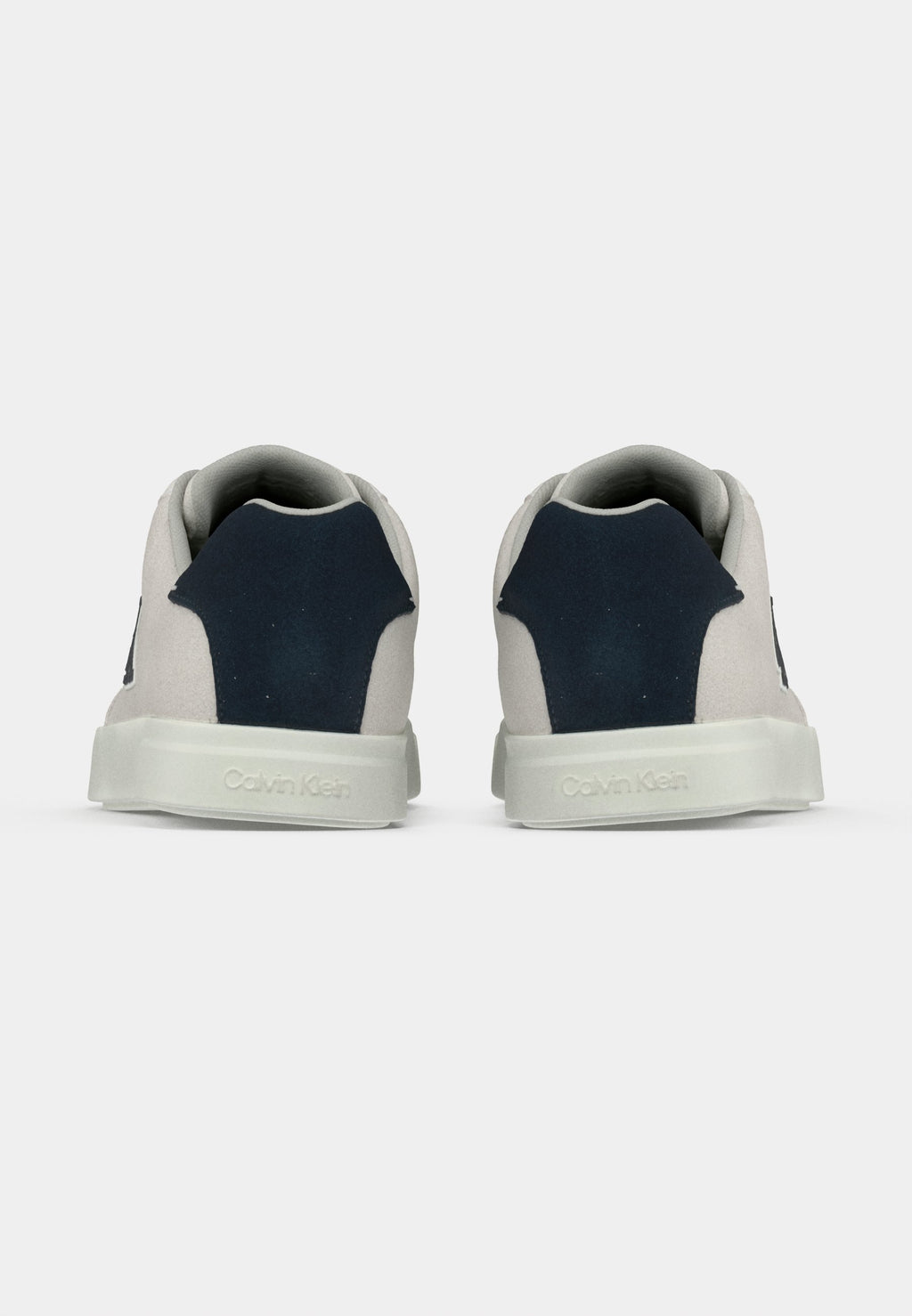 Trainers - off white/navy