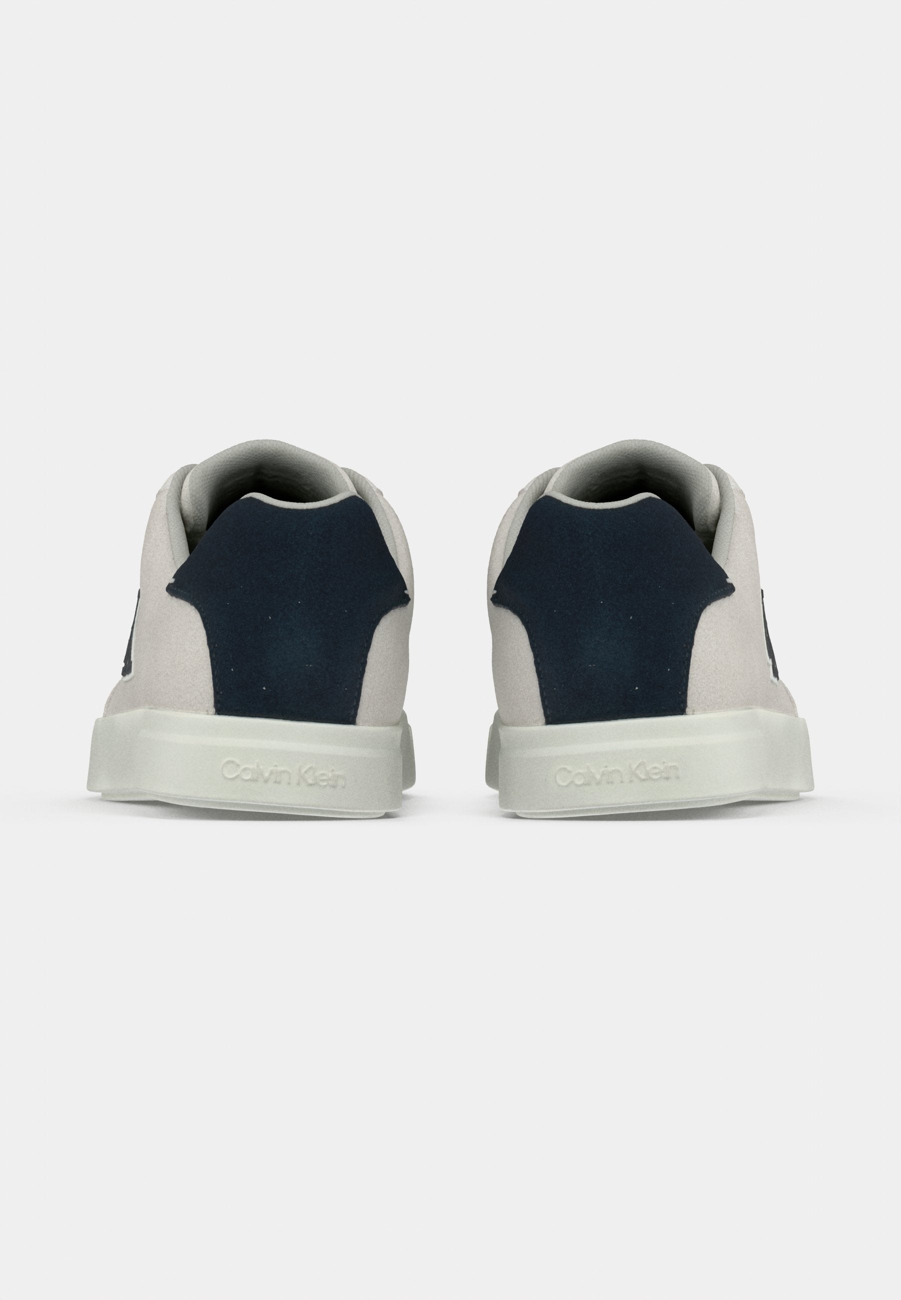 Trainers - off white/navy