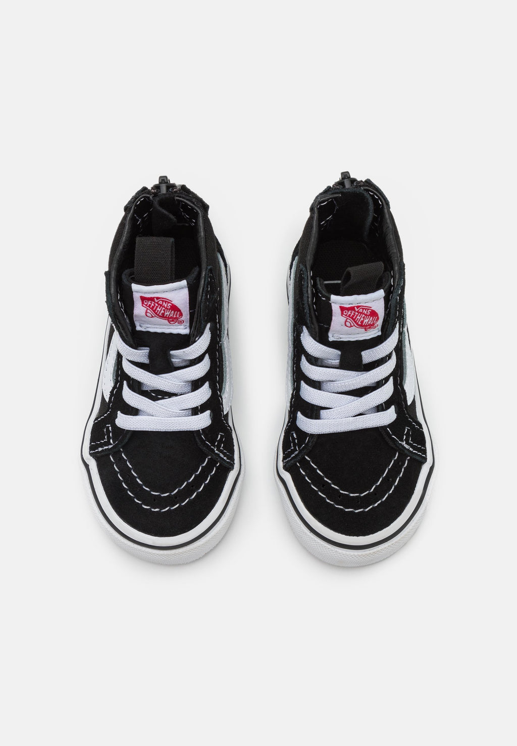 SK8 HI ZIP UNISEX - High-top trainers - black/white