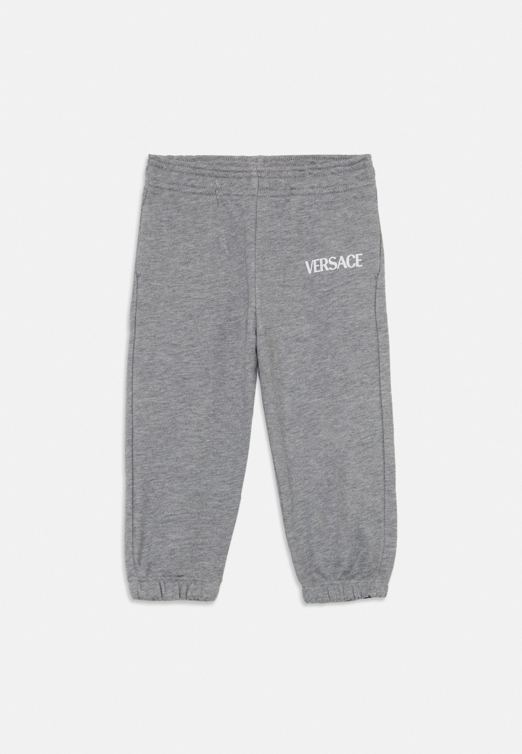 PANT LOGO KIDS PRINT UNISEX - Tracksuit bottoms - grey/white