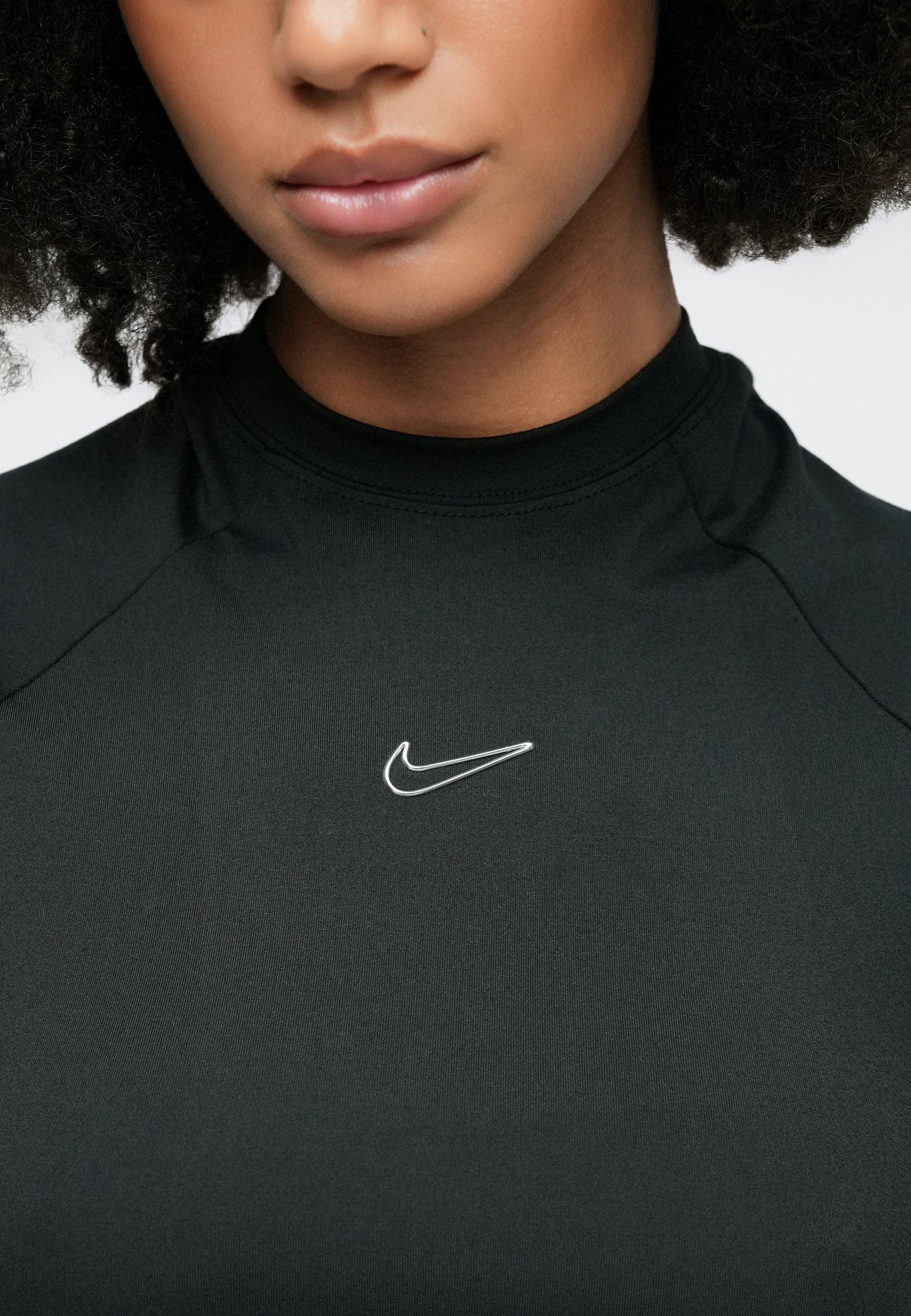 FITTED - Print T-shirt - black