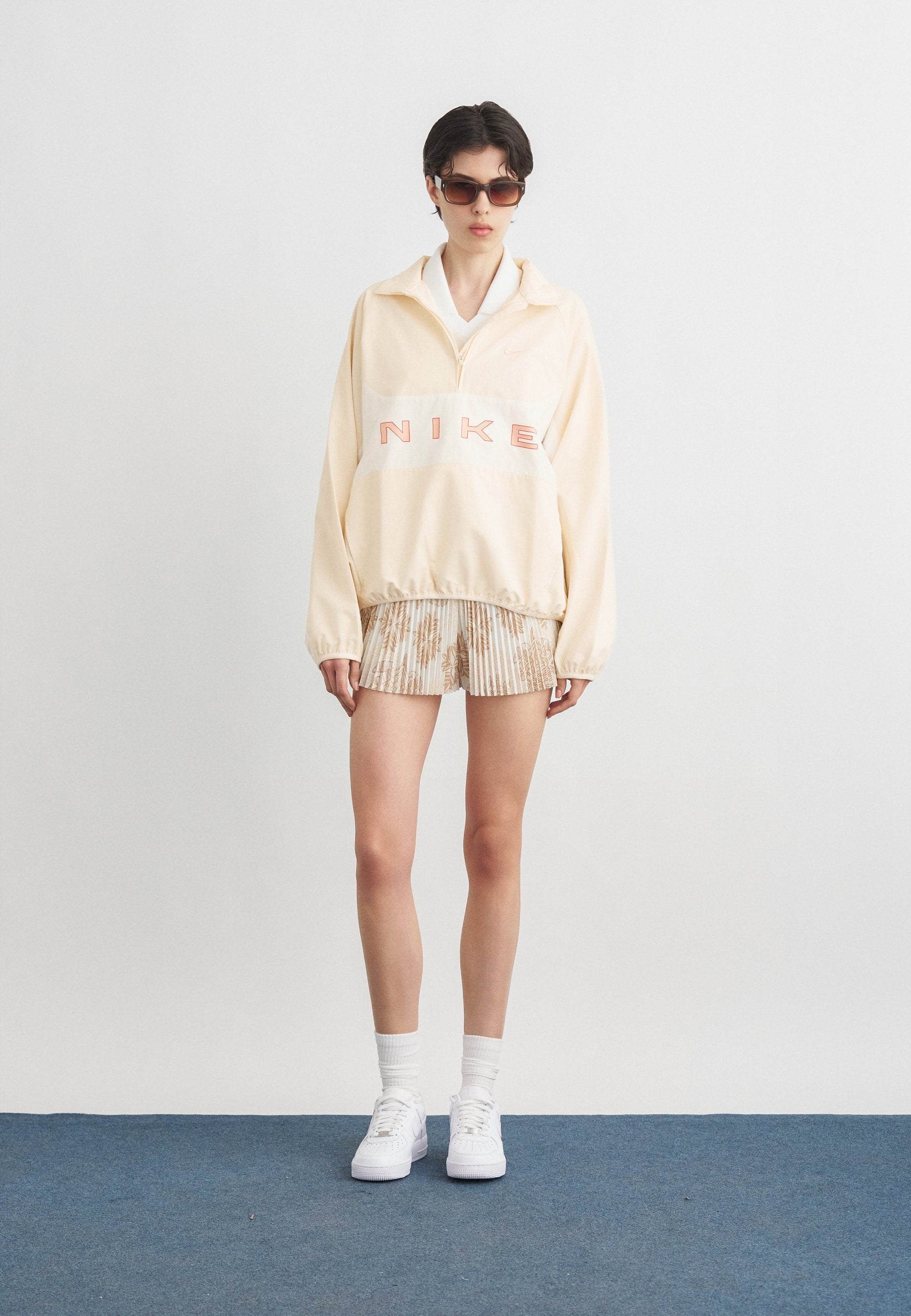 STREET - Veste d'été - craie/blanc/orange arctique