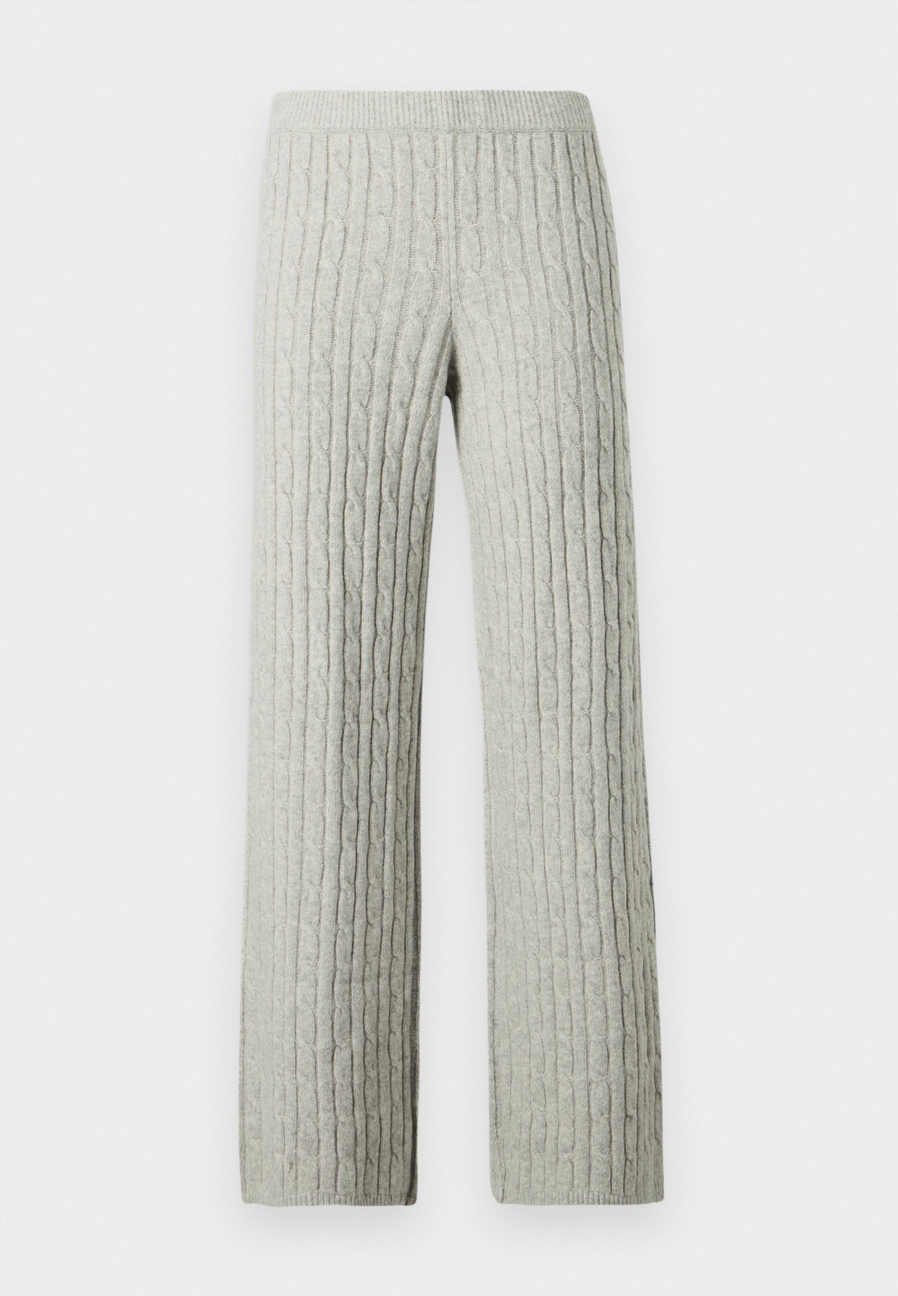 CABLE - Tracksuit bottoms - grey