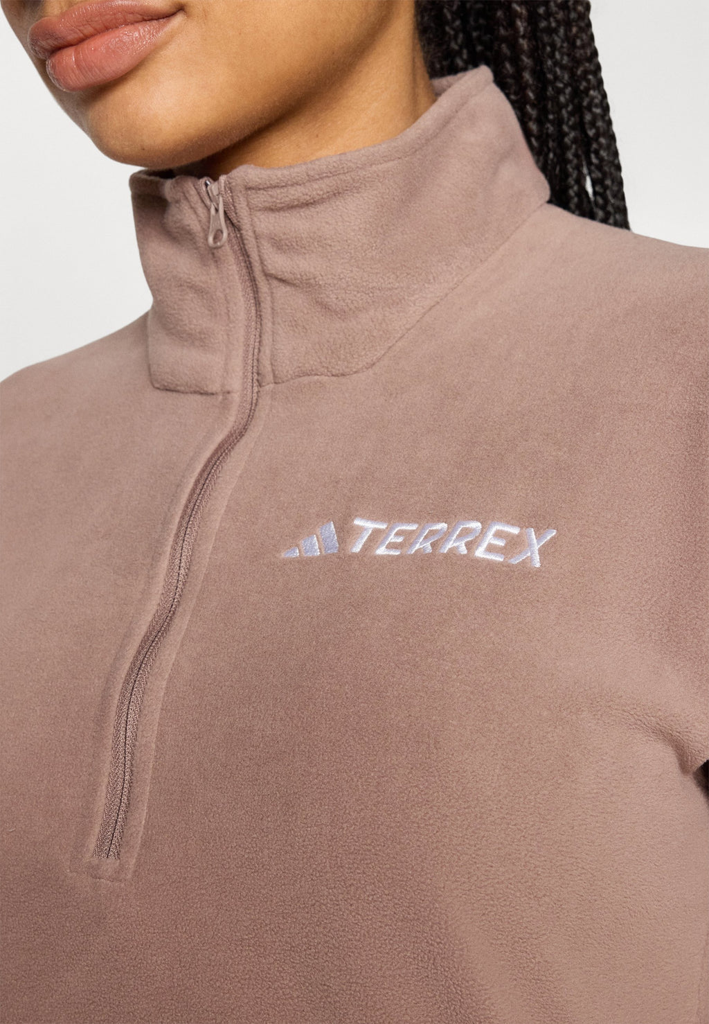 Fleece jumper - trace brown