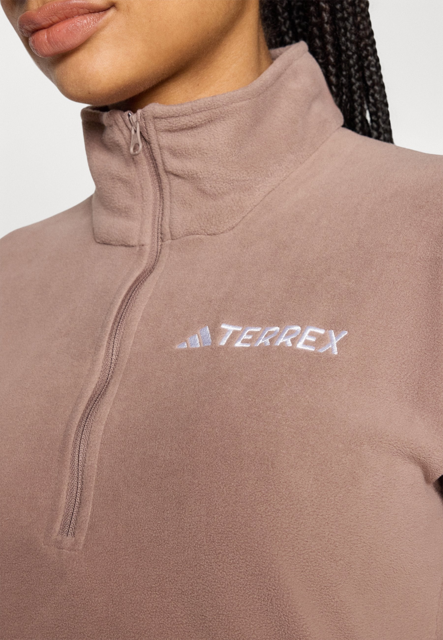 Fleece jumper - trace brown