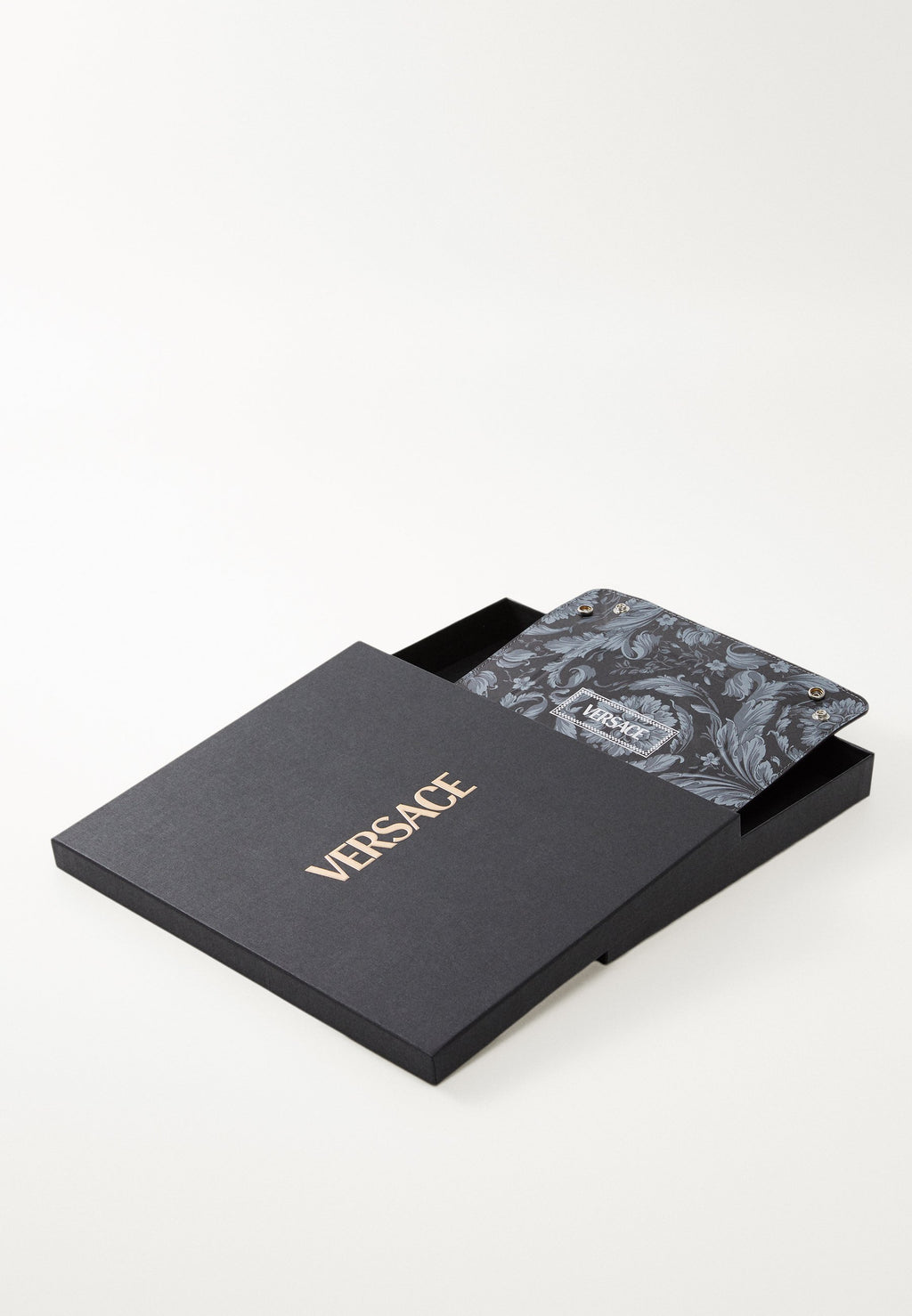 DECORATIVE ITEMS BAROCCO - Tray - anthracite