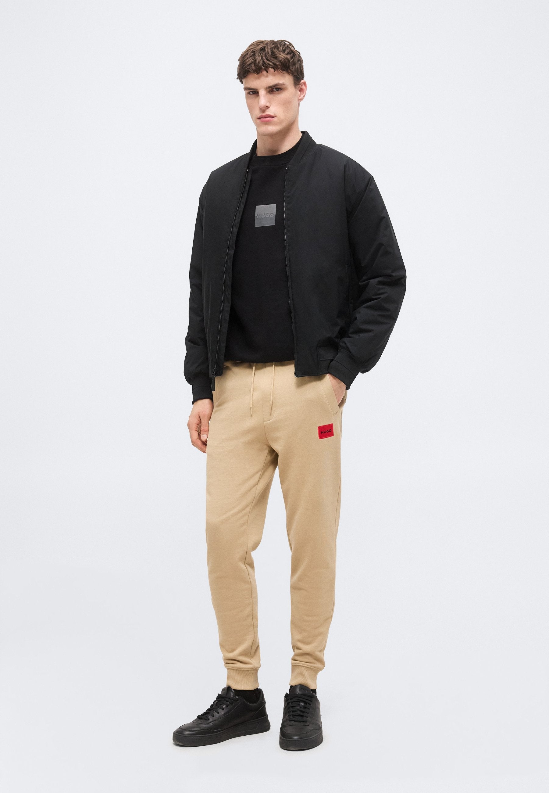 DOAK - Tracksuit bottoms - medium beige