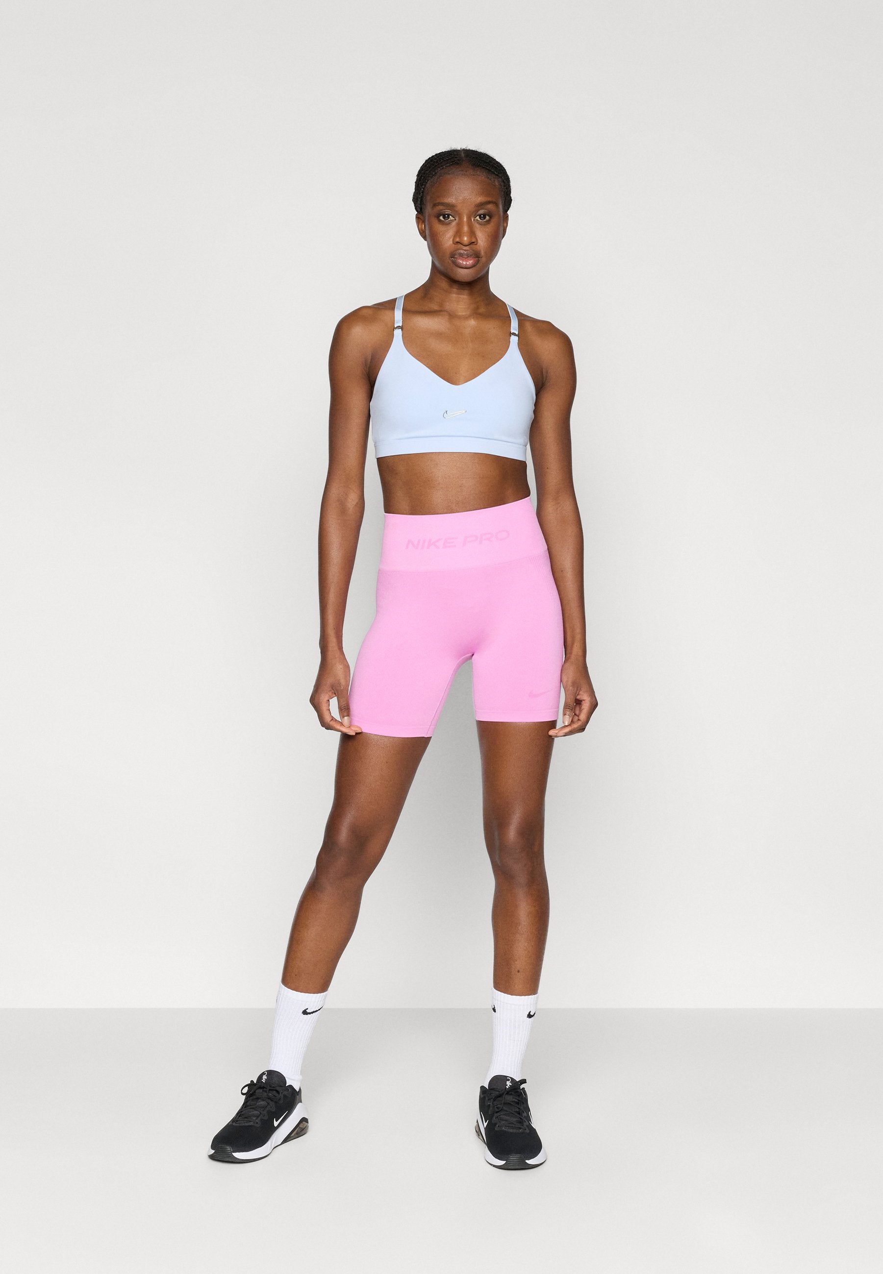 SHORT - Leggings - light magenta
