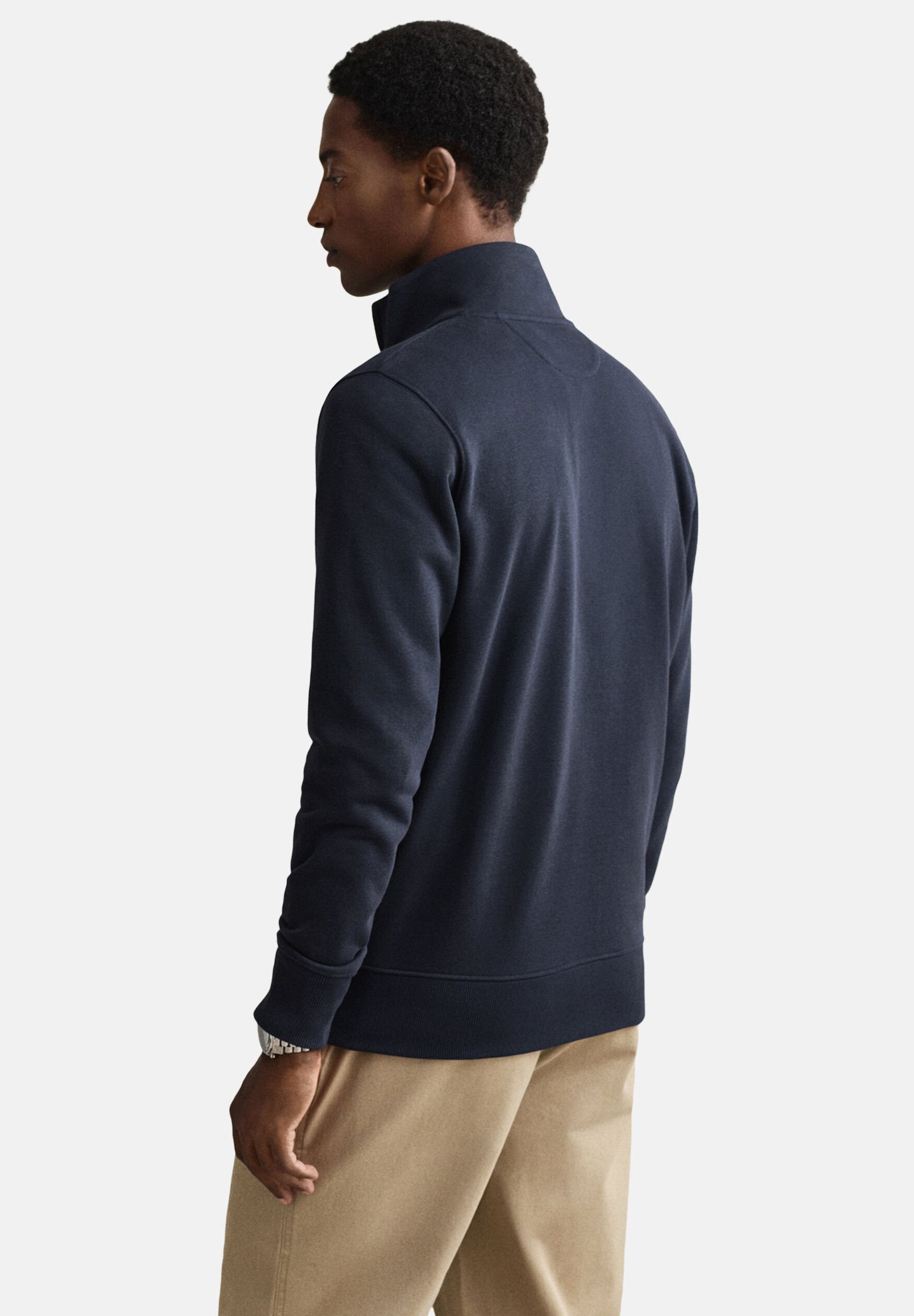 REG SHIELD - Zip-up sweatshirt - evening blue