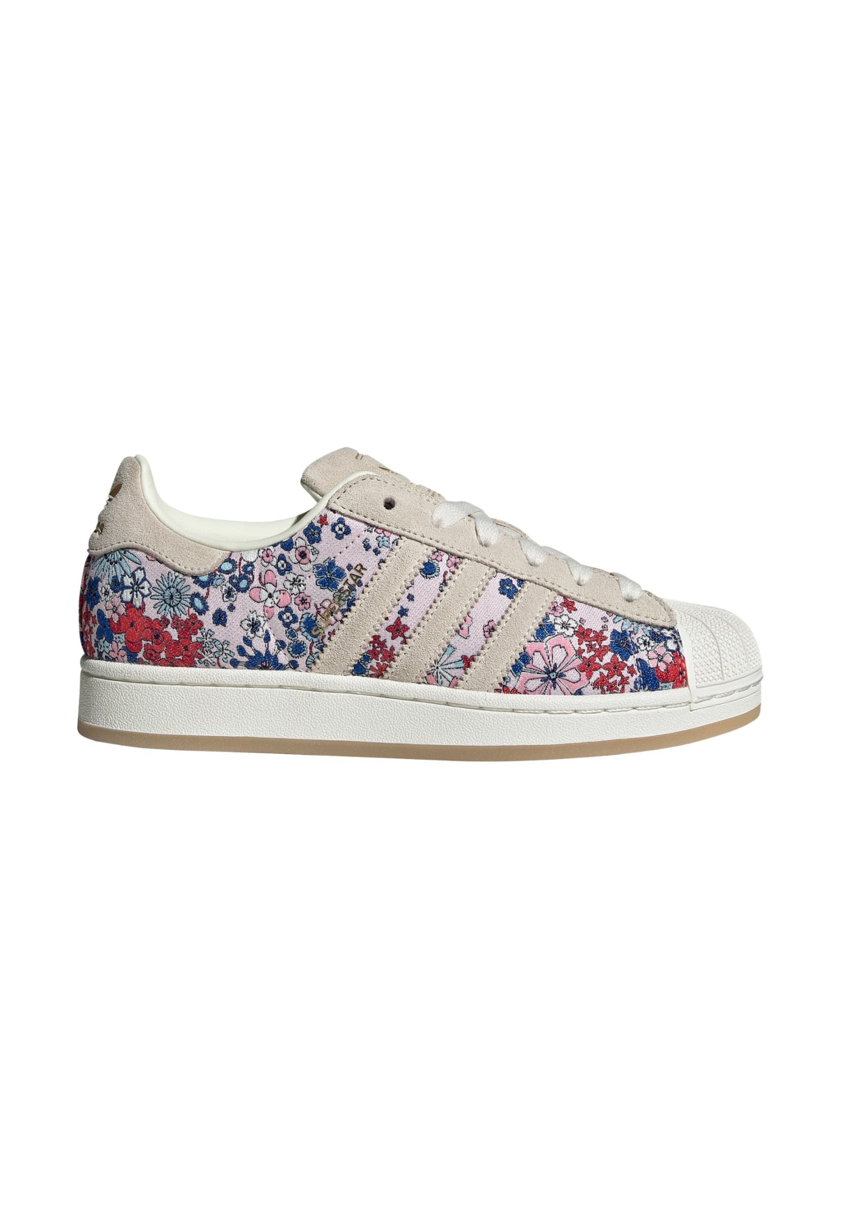 SUPERSTAR II W - Baskets - blanc cassé/or métallisé