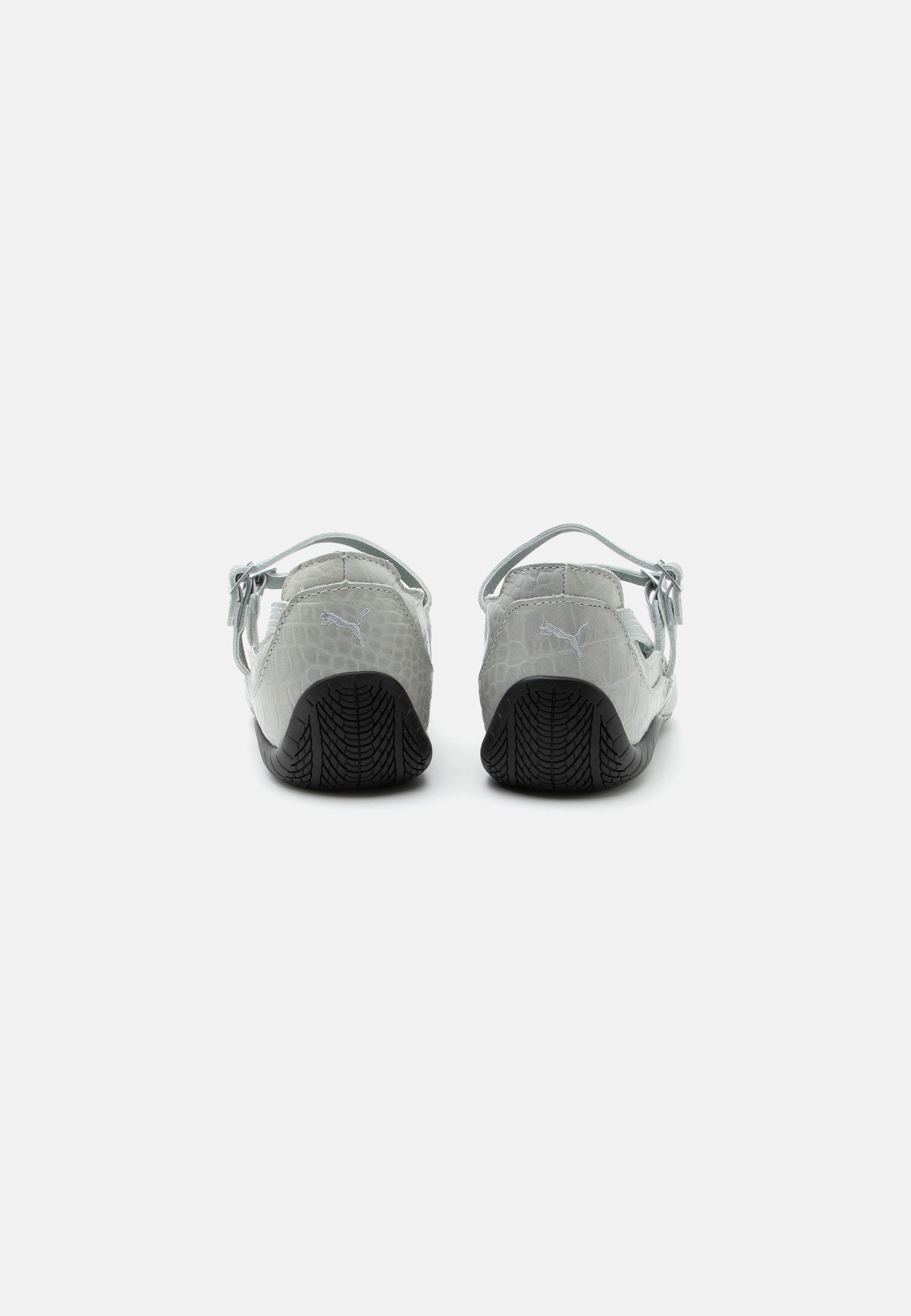 SPEEDCAT CROC - Ankle strap ballet pumps - white/vapor gray
