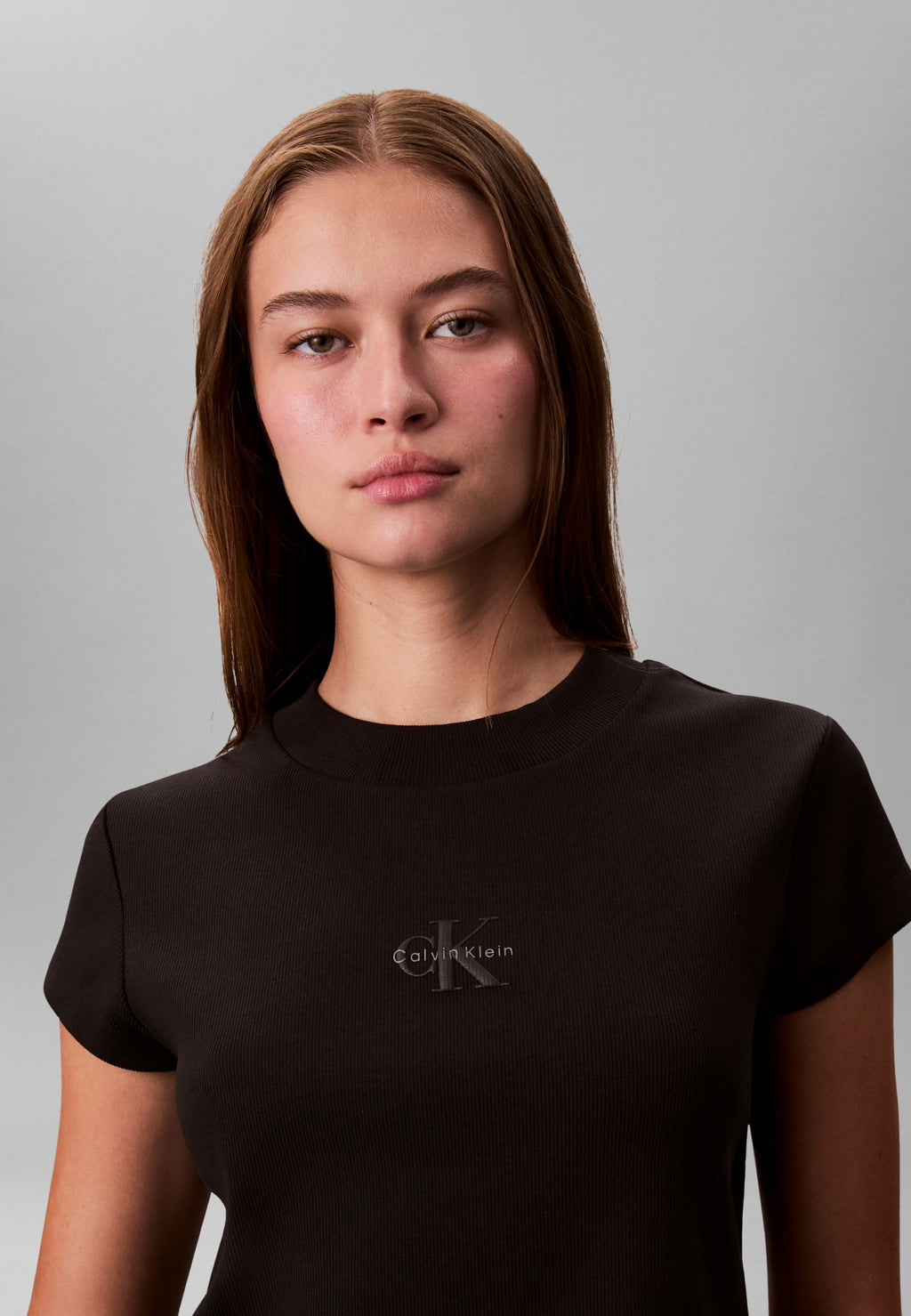 Print T-shirt - black