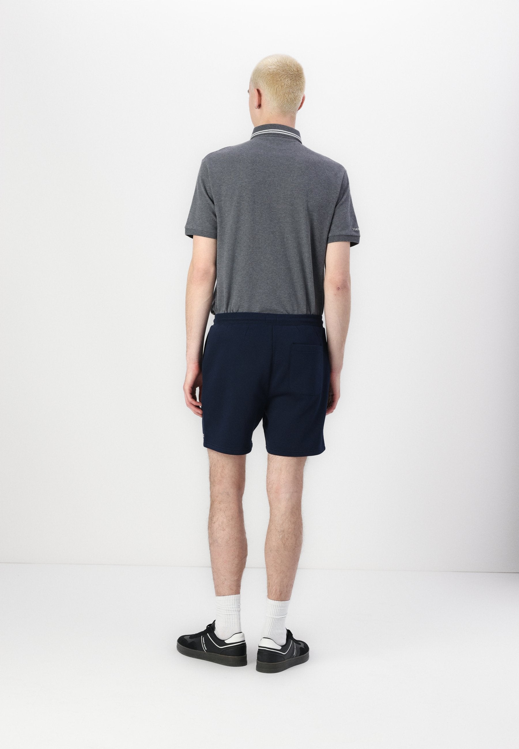 FLAG DRAWSTRING - Shorts - dark night navy