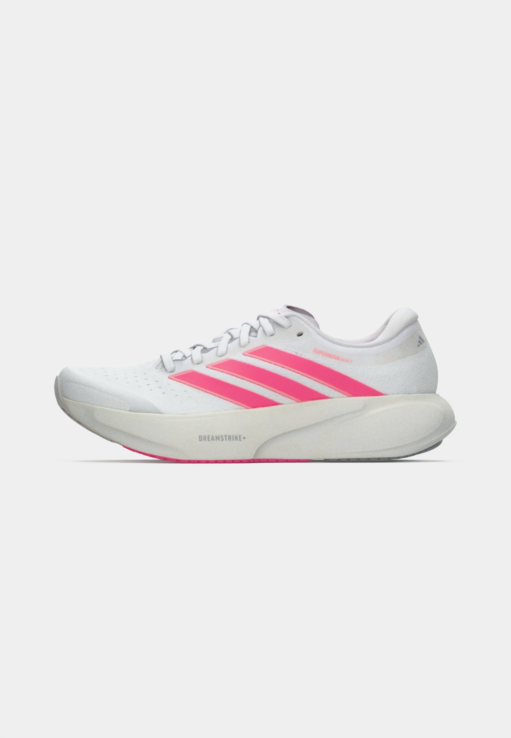 SÜPERNOVA RISE 3 W - Yol koşu ayakkabısı - footwear white/lucid pink/crystal white