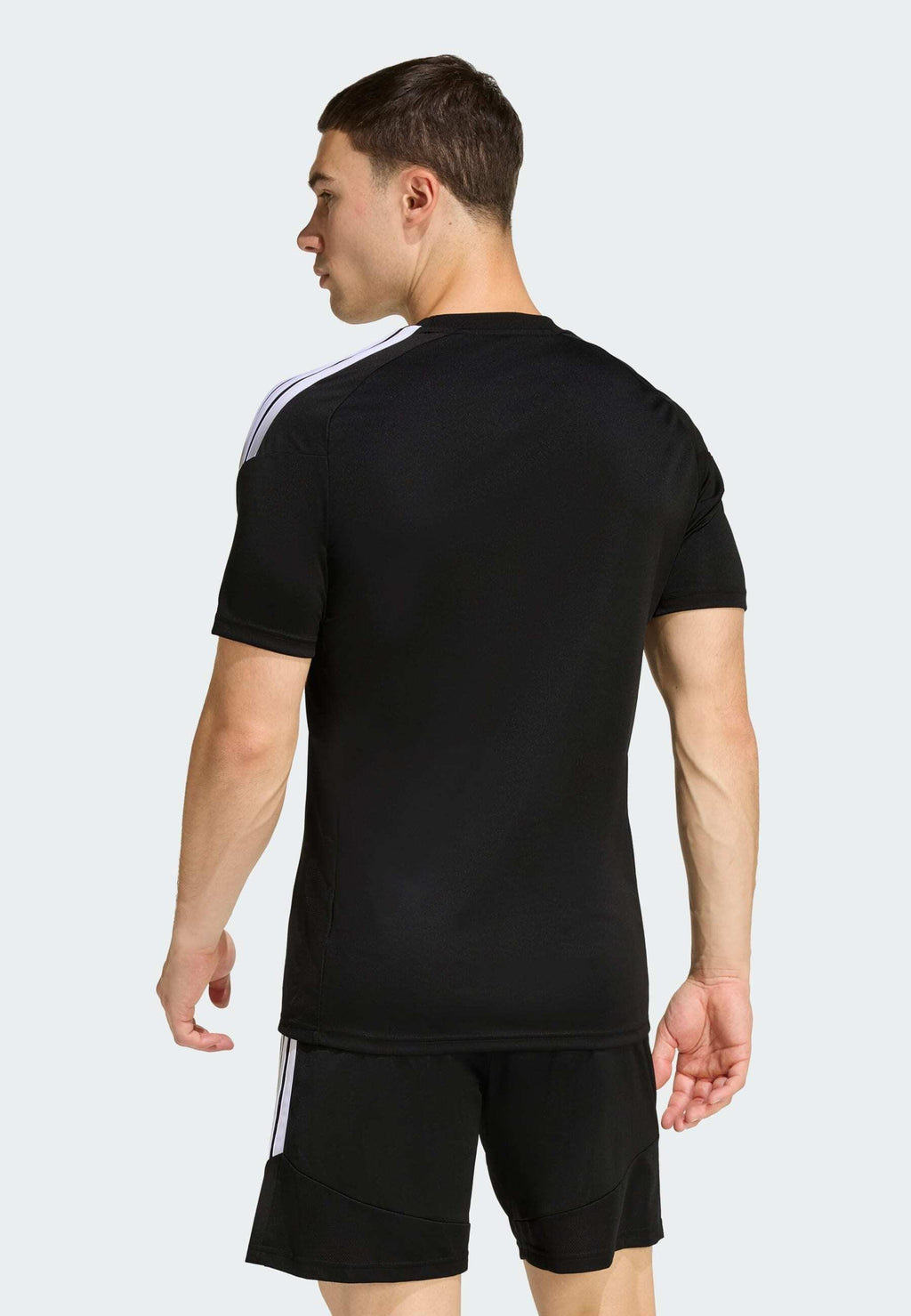 Sports T-shirt - black/white
