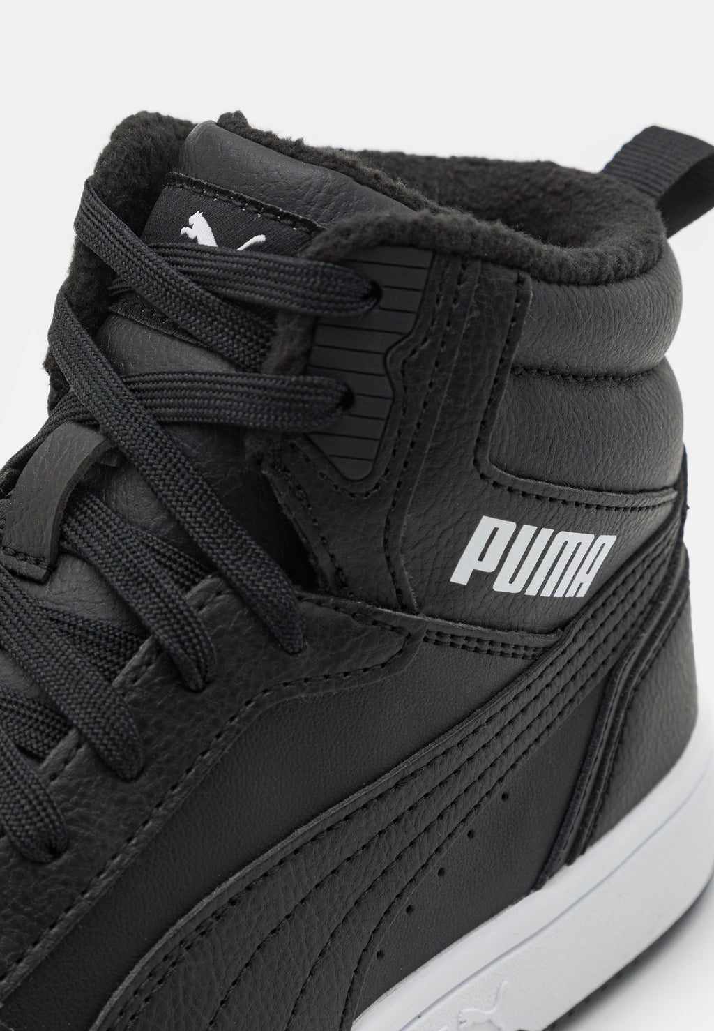 REBOUND MID - High-top trainers - shadow gray/black/white