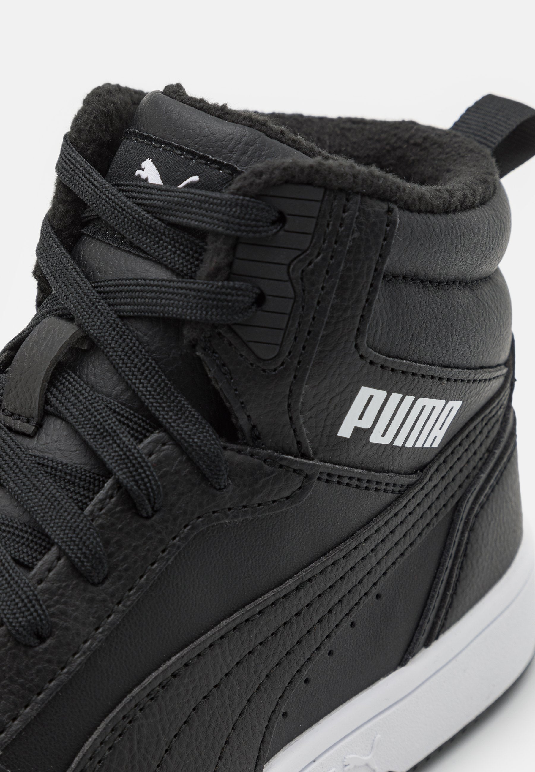 REBOUND MID - High-top trainers - shadow gray/black/white