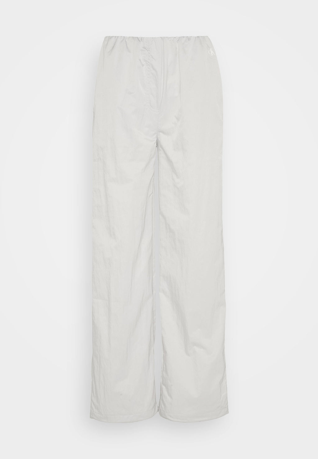 CRINKLE PARACHUTE - Trousers - lunar rock