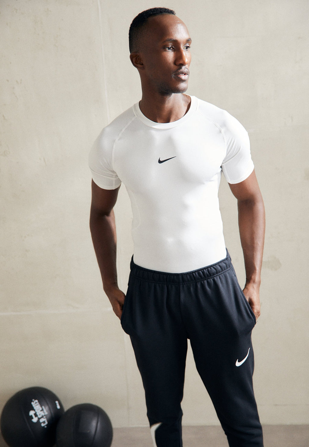 TIGHT  - Undershirt - white/black