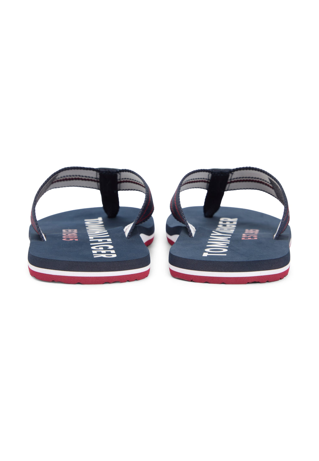 WEBBING STRAP LOGO FLIP-FLOPS - T-bar sandals - desert sky