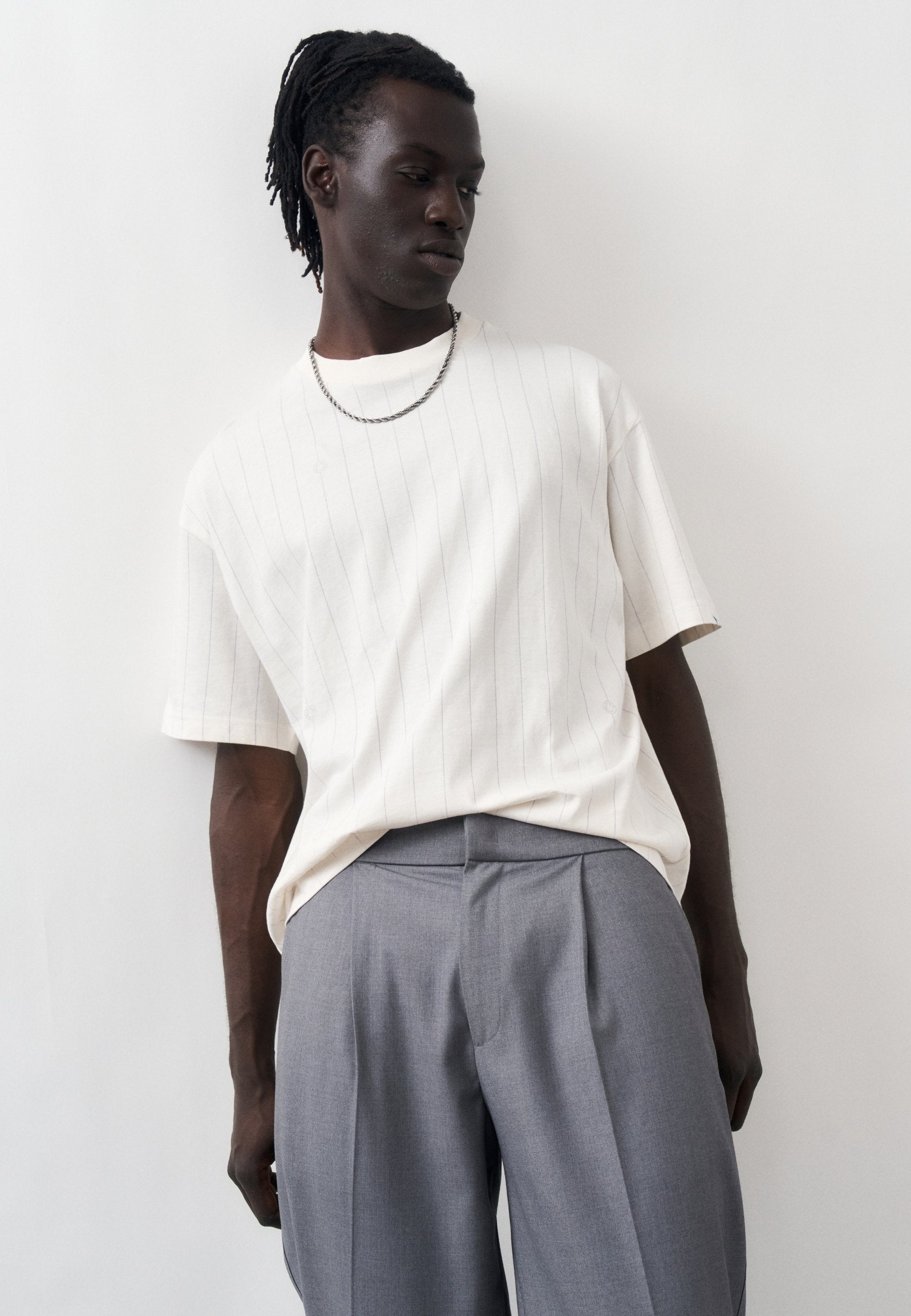 NORAYATI - Print T-shirt - open white
