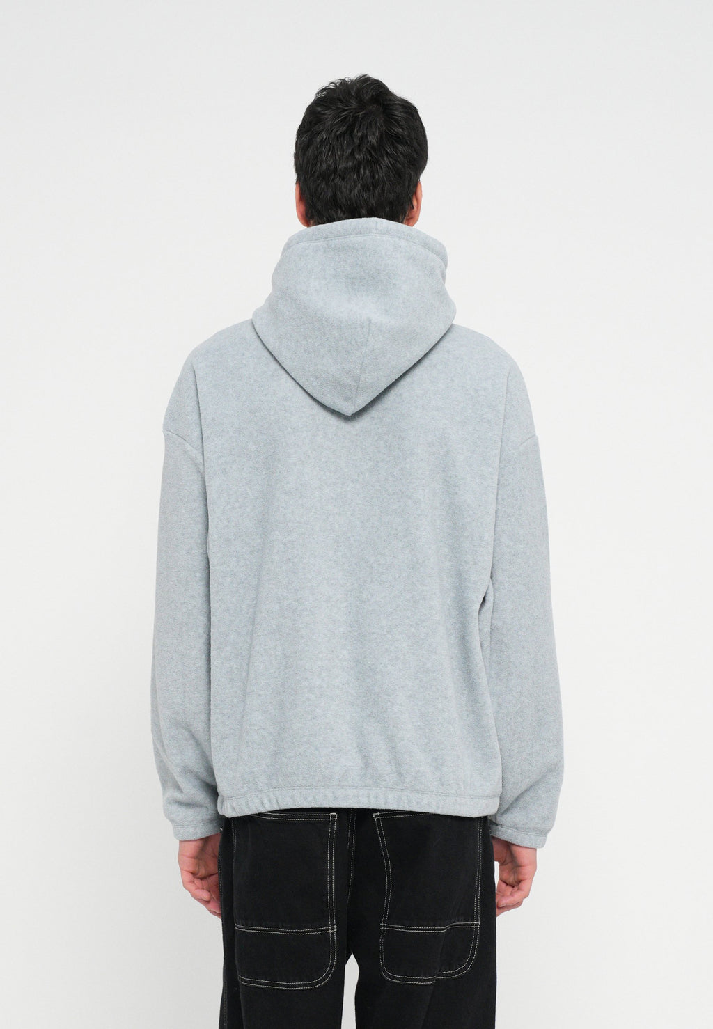 LOGO POLAR - Hoodie - grey heather