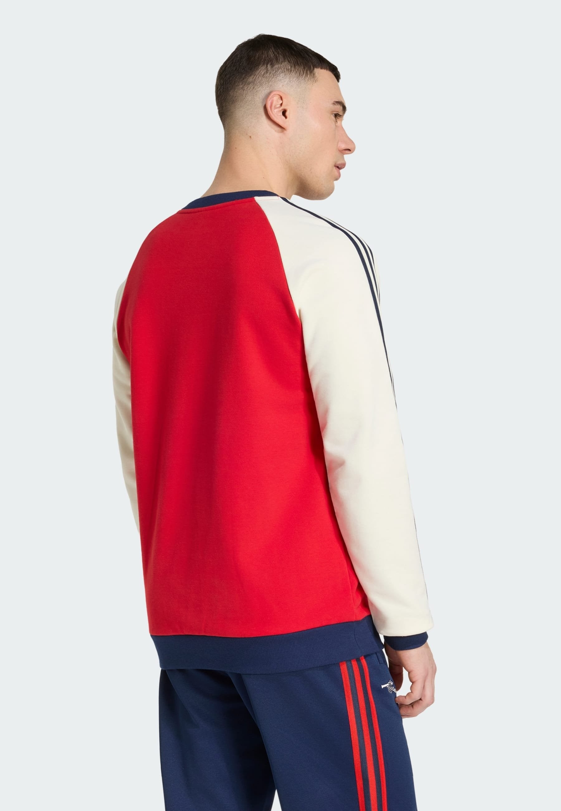 Sweatshirt - better scarlet/off white
