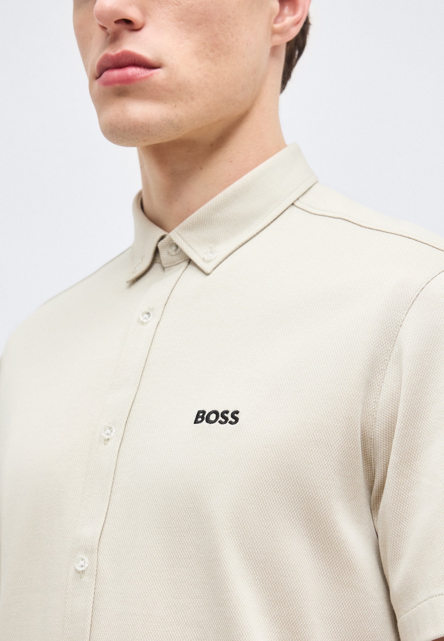 MOTION - Shirt - light beige