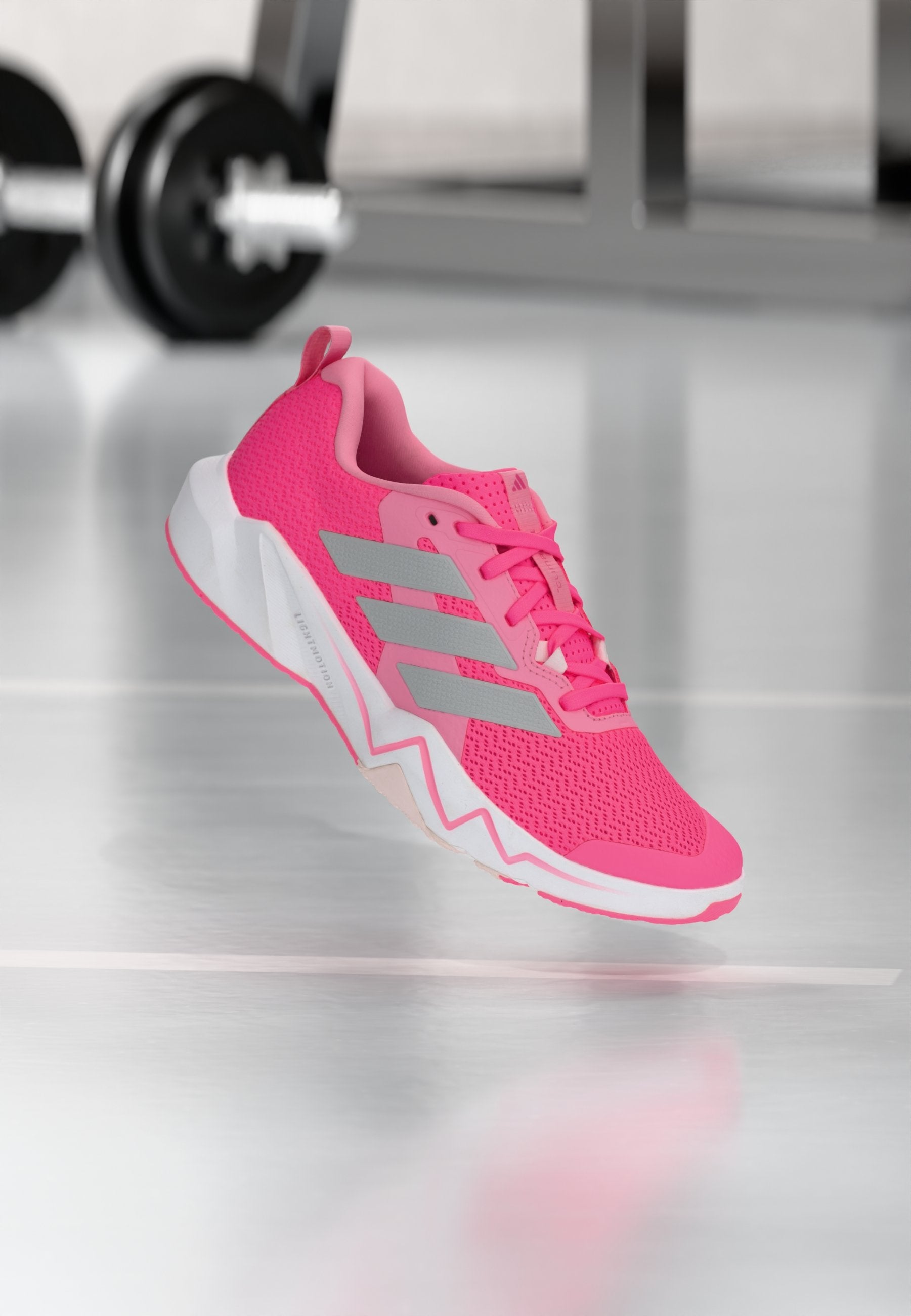 RAPIDMOVE GO - Training shoe - lucid pink/silver-coloured metallic/bliss pink