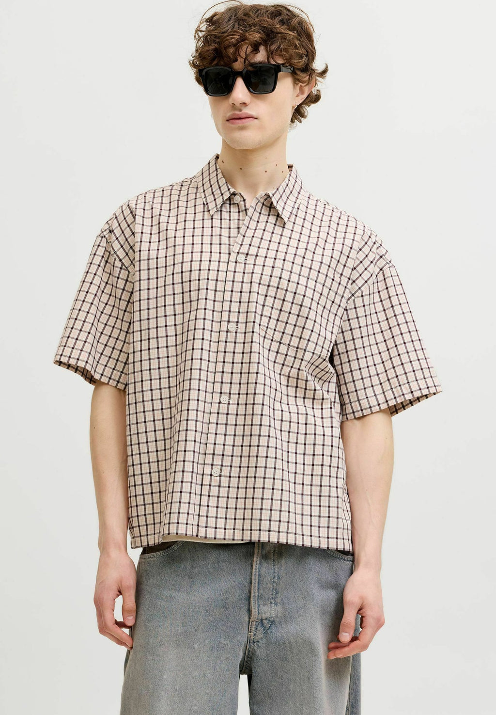 SHIRT LOOSE FIT SHIRT - Shirt - antique white