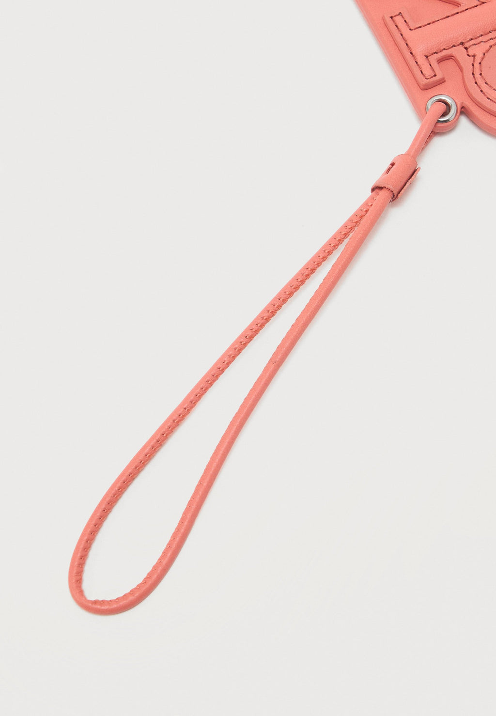 PATCH EN RELIEF - Porte-clés - rouge clair