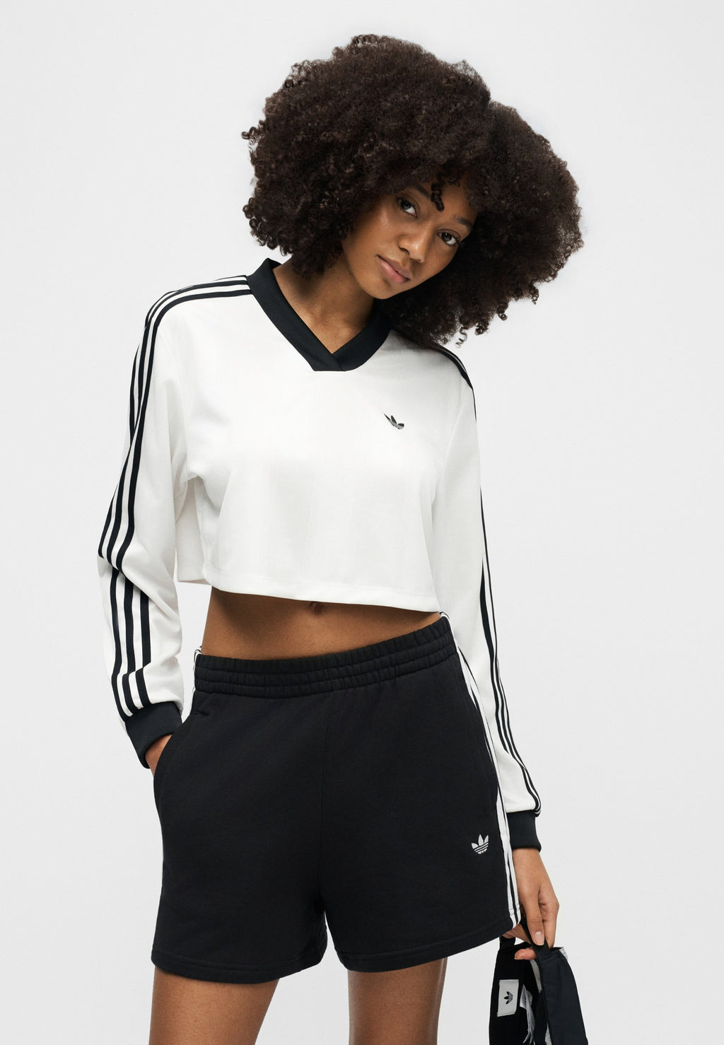 Shorts - black/white