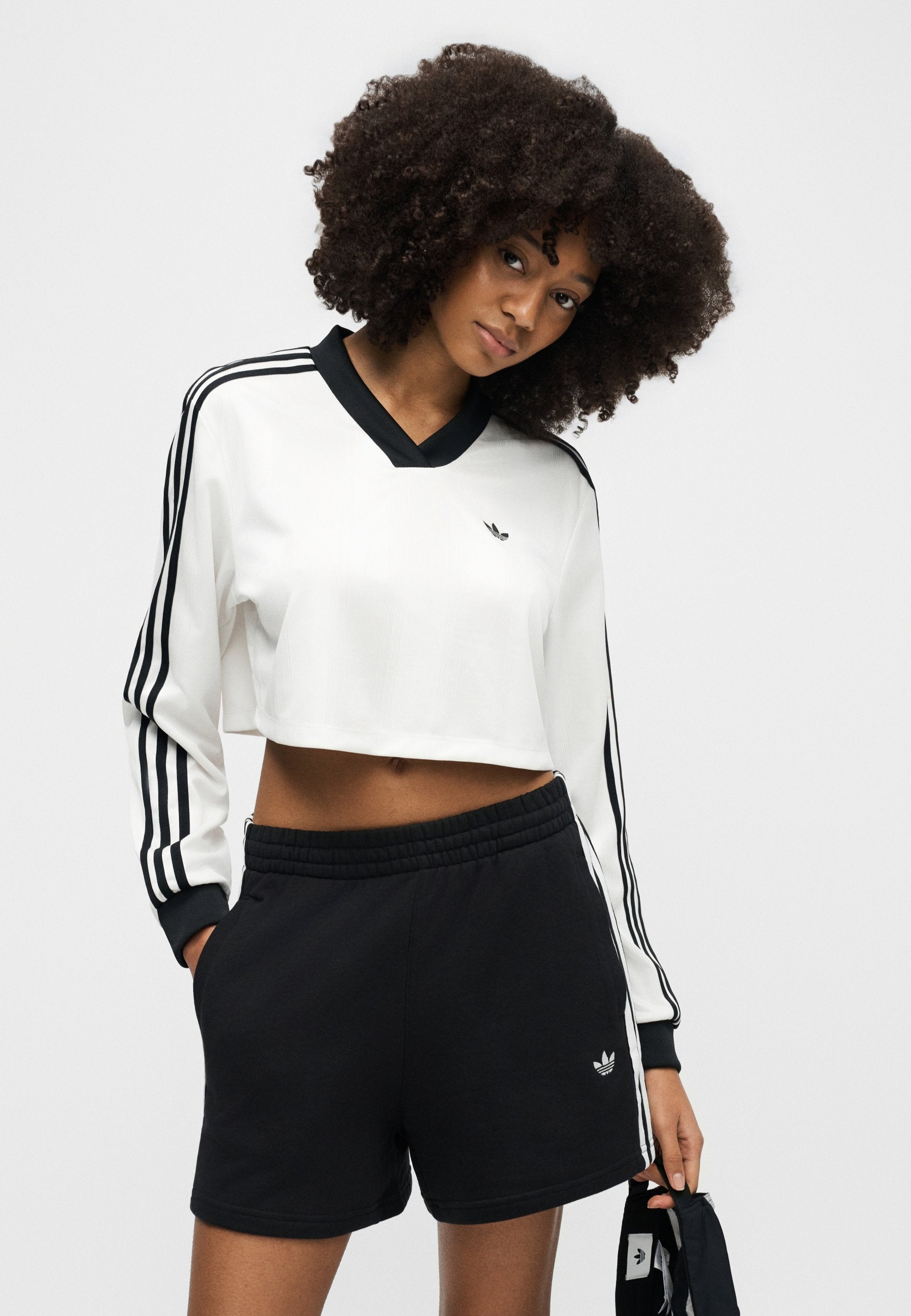Shorts - black/white