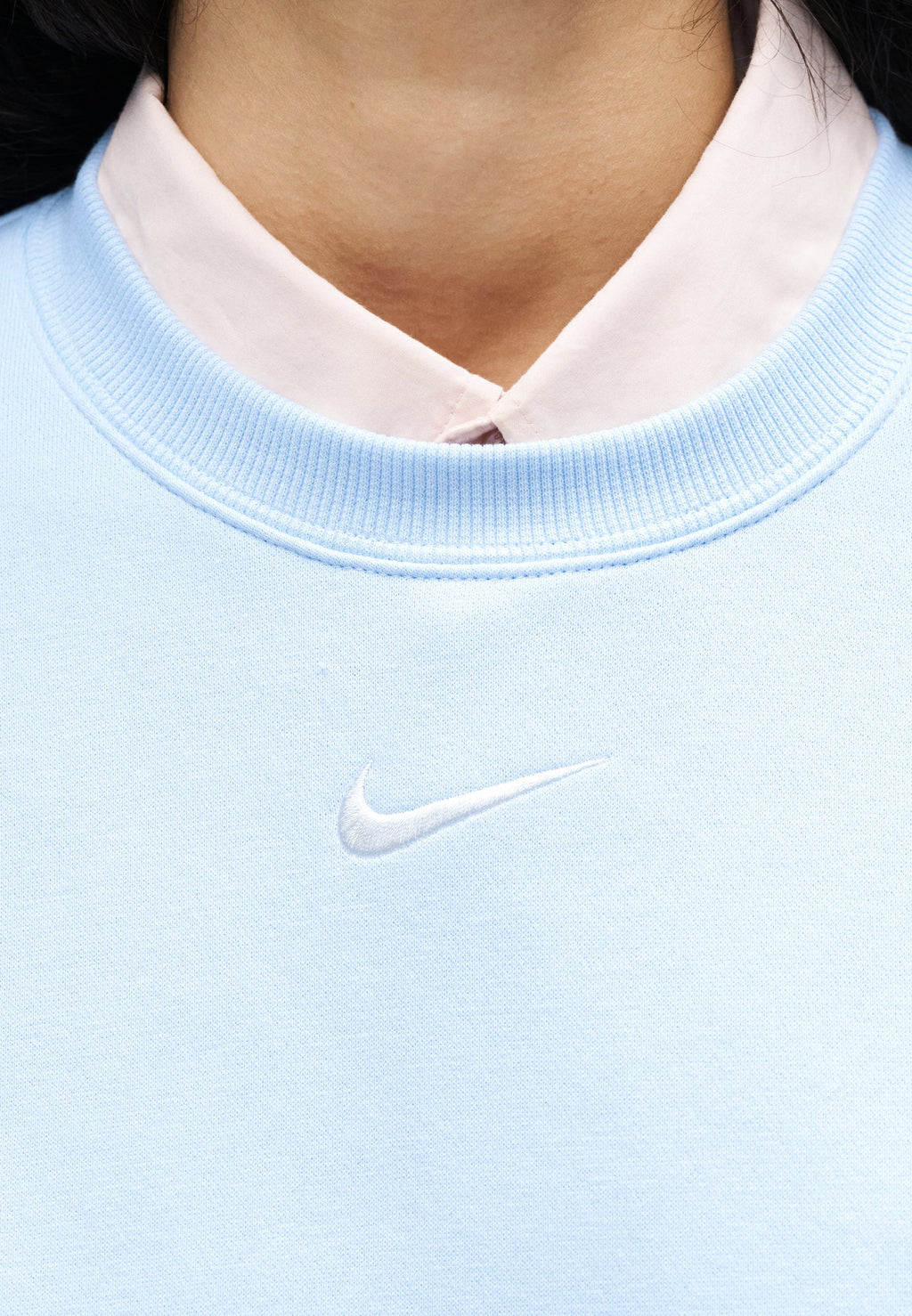 LONG CREW - Sweatshirt - hydrogen blue/sail