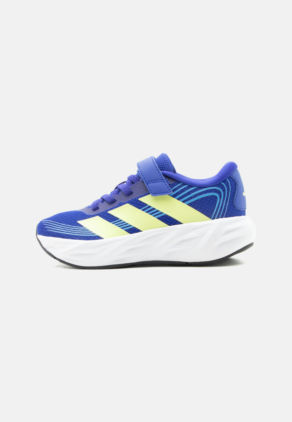 GALAXY 8 EL C UNISEX - Road running shoes - lucid blue/frozen lemon/lucid ray blue