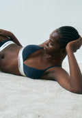 TRIANGLE ICON - Triangle bra - blue