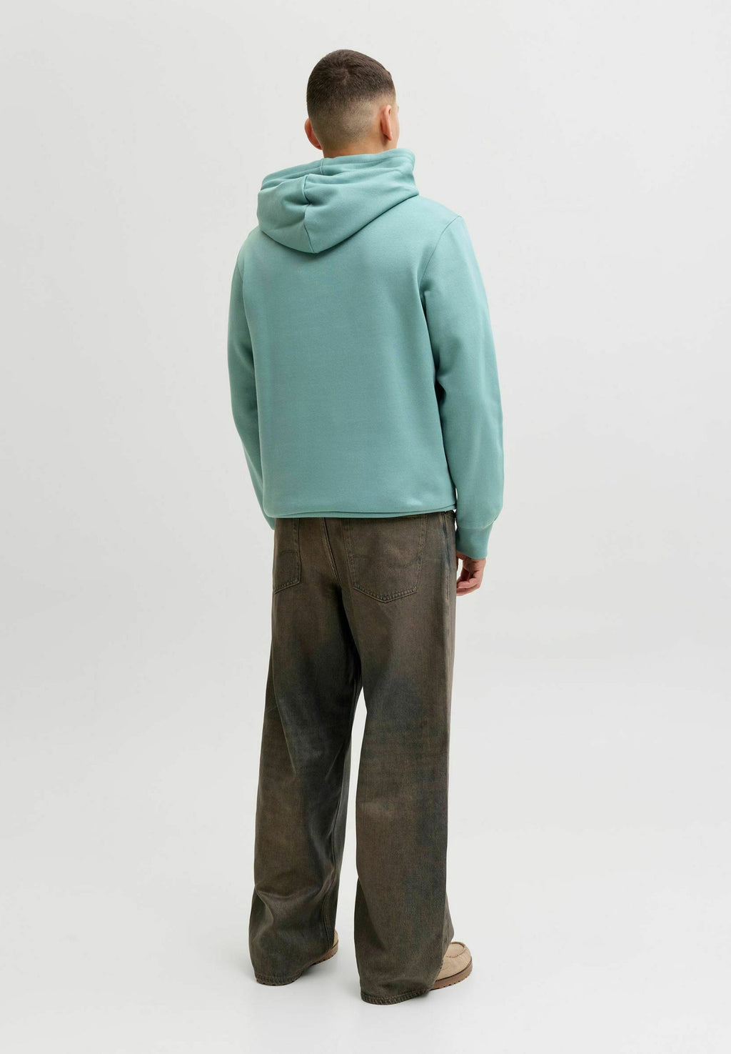 Logo - Hoodie - mineral blue
