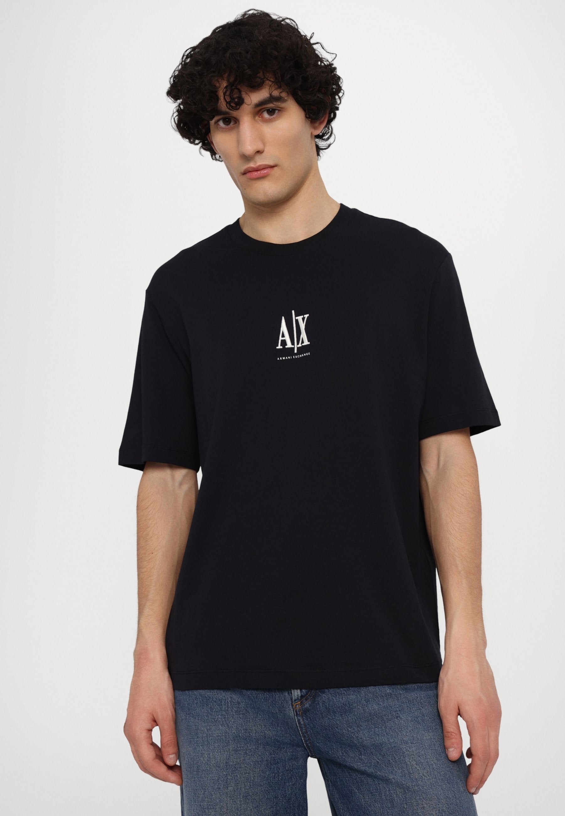 T-SHIRT REGULAR FIT - Basic T-shirt - deep navy