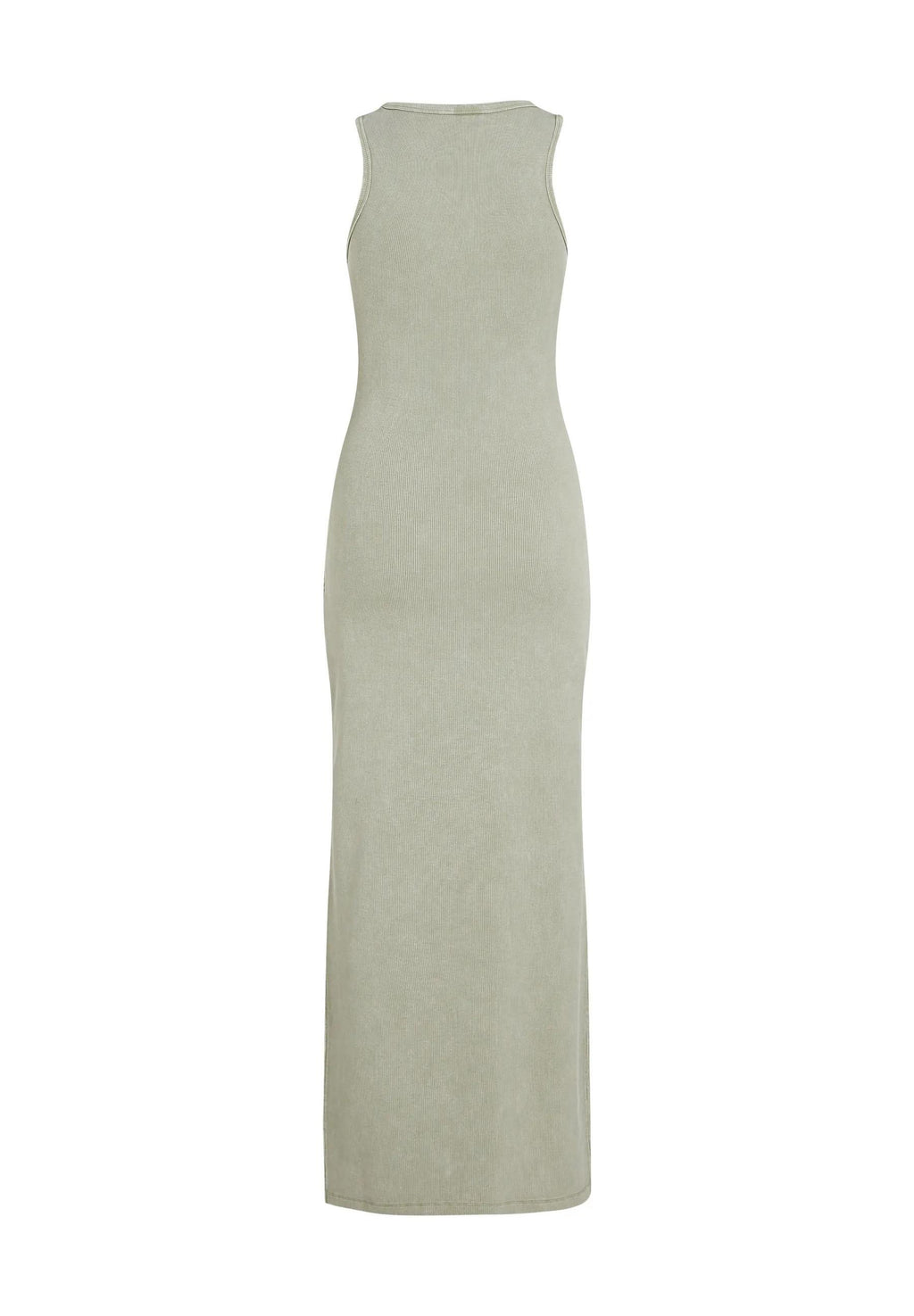 WASHED RIBBED TANK - Jumper - tea