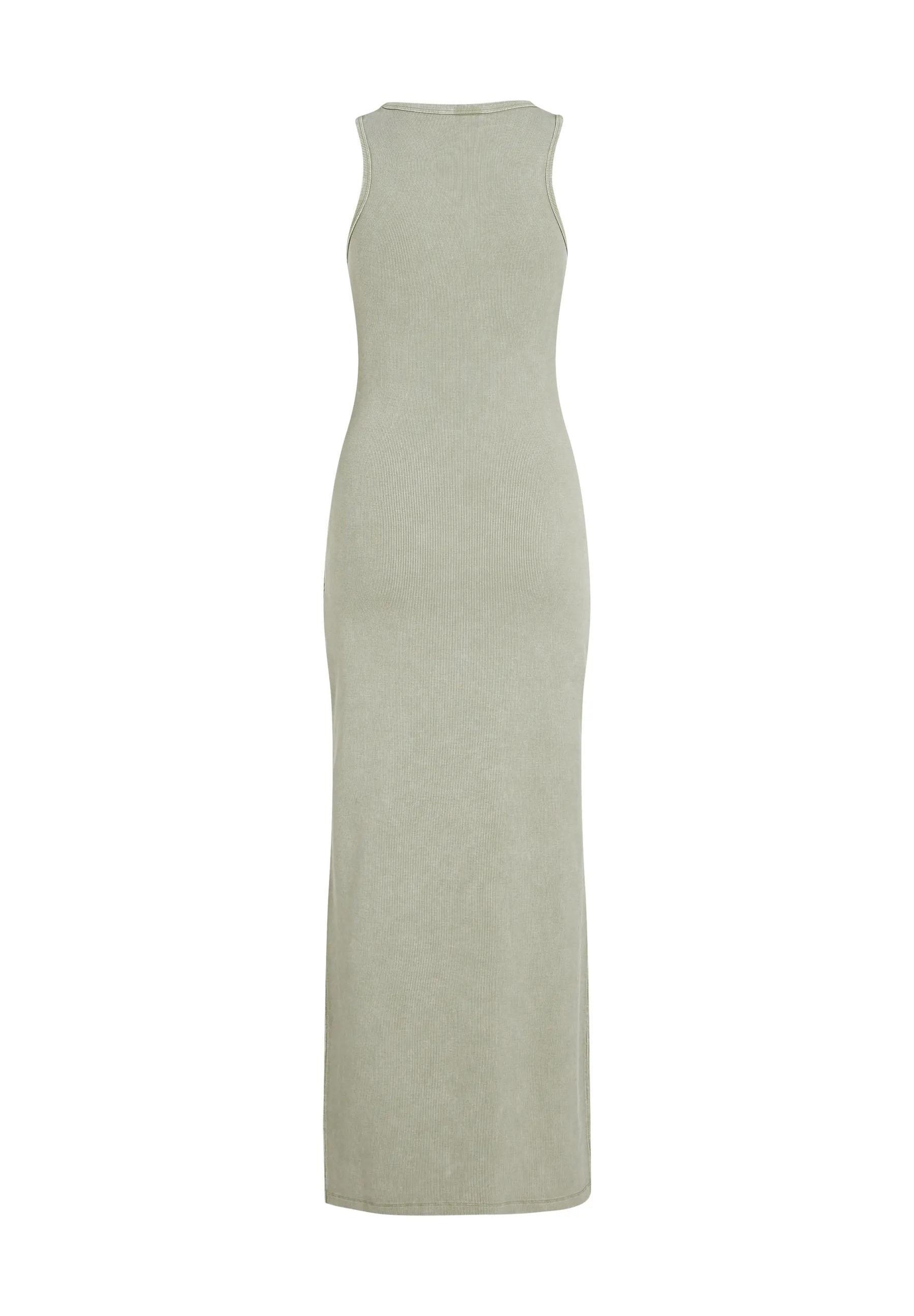 WASHED RIBBED TANK - Jumper - tea